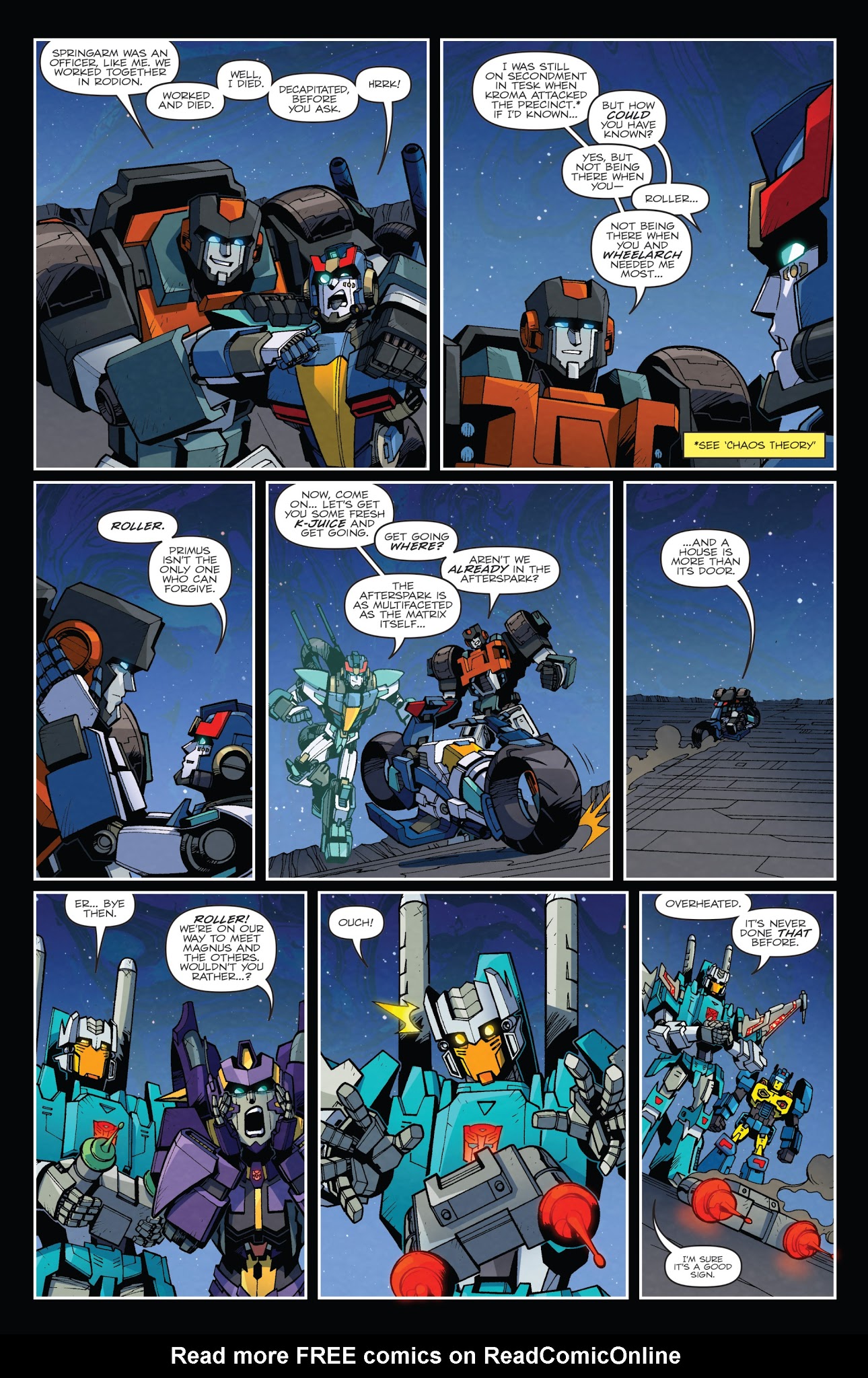 Read online Transformers: Lost Light comic -  Issue #16 - 17