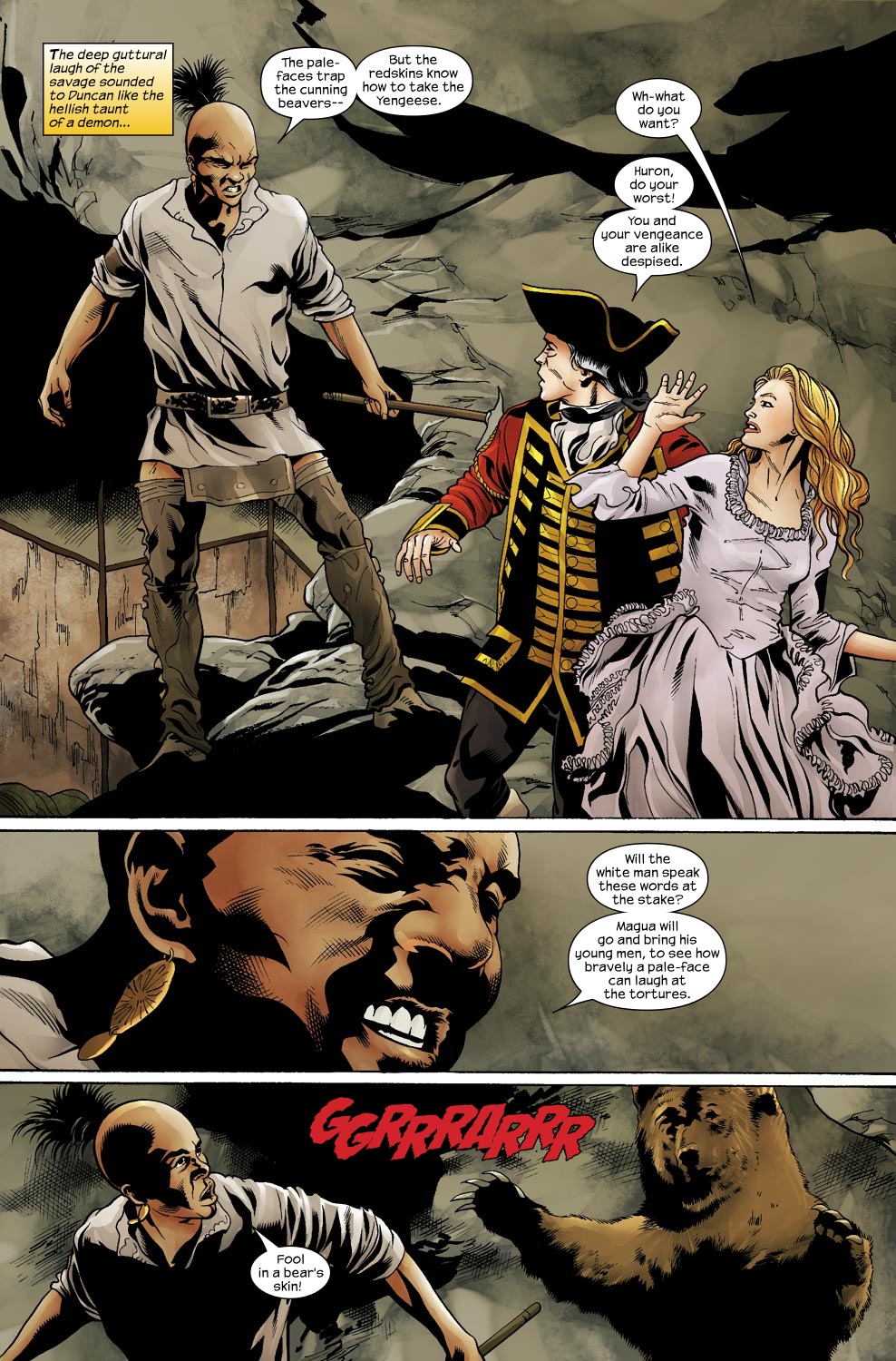 Read online The Last of the Mohicans comic -  Issue #5 - 3