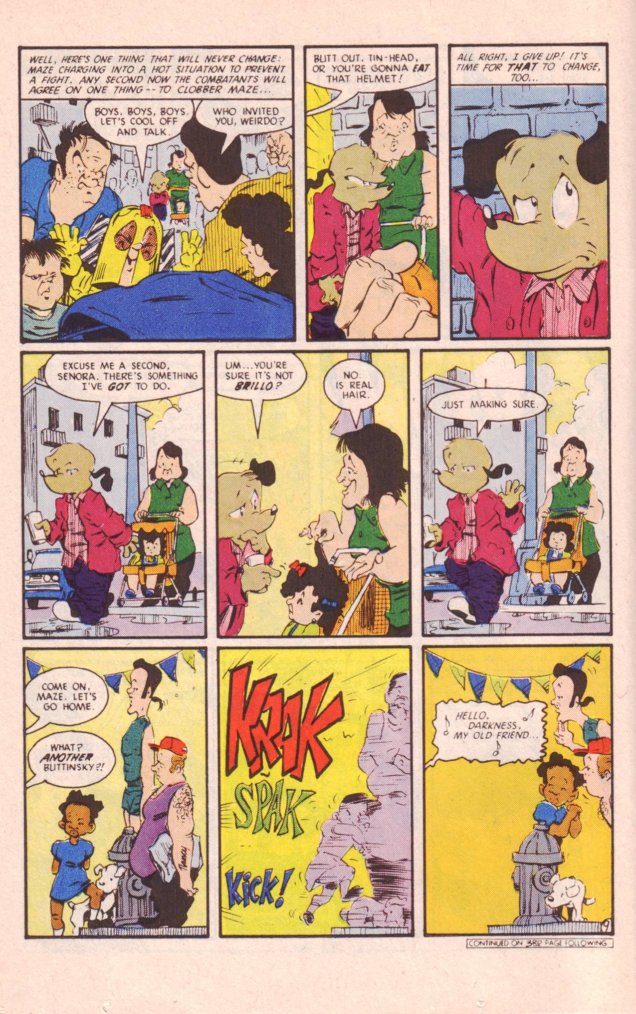 Read online 'Mazing Man comic -  Issue #12 - 10