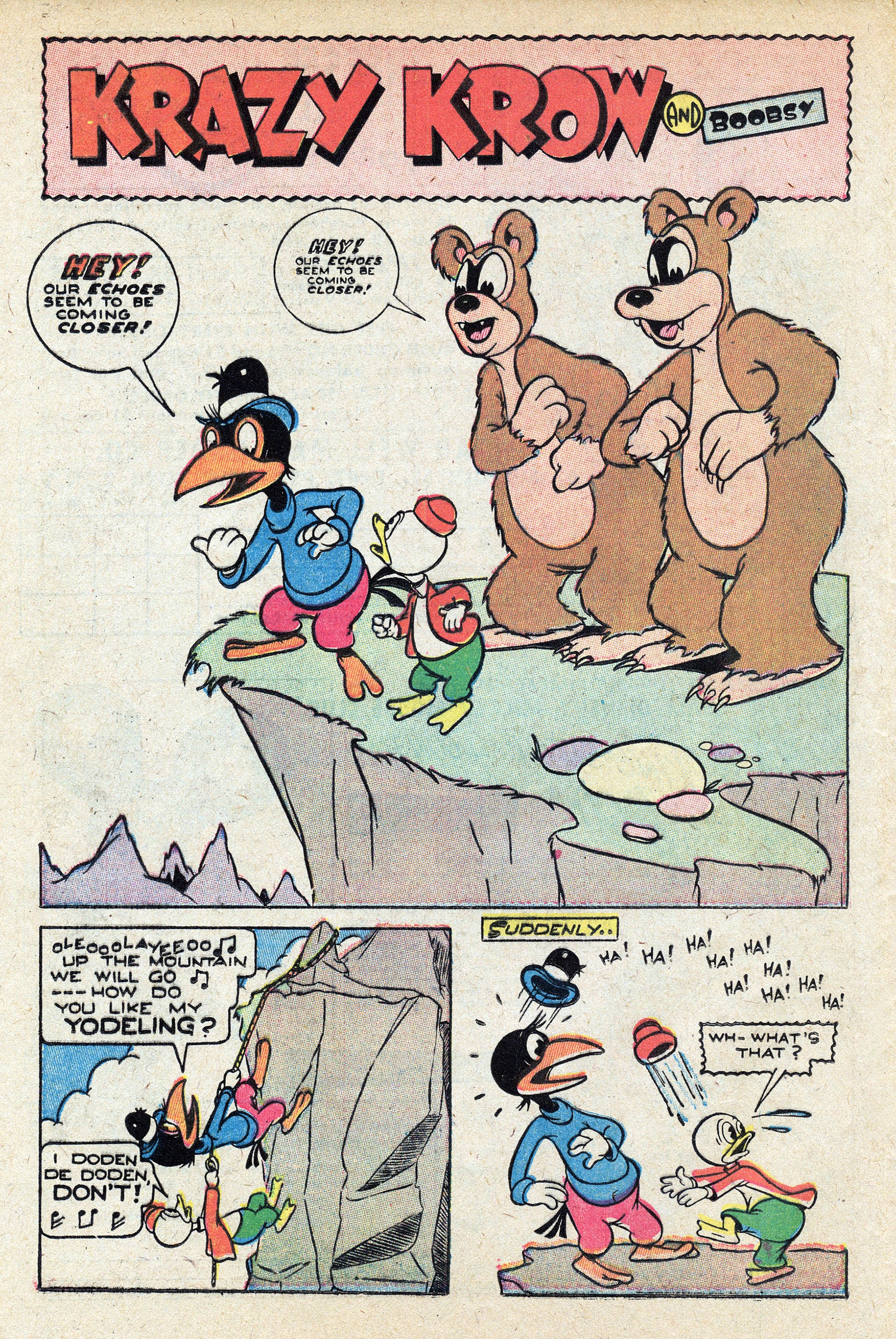Read online Krazy Krow (1958) comic -  Issue #1 - 16