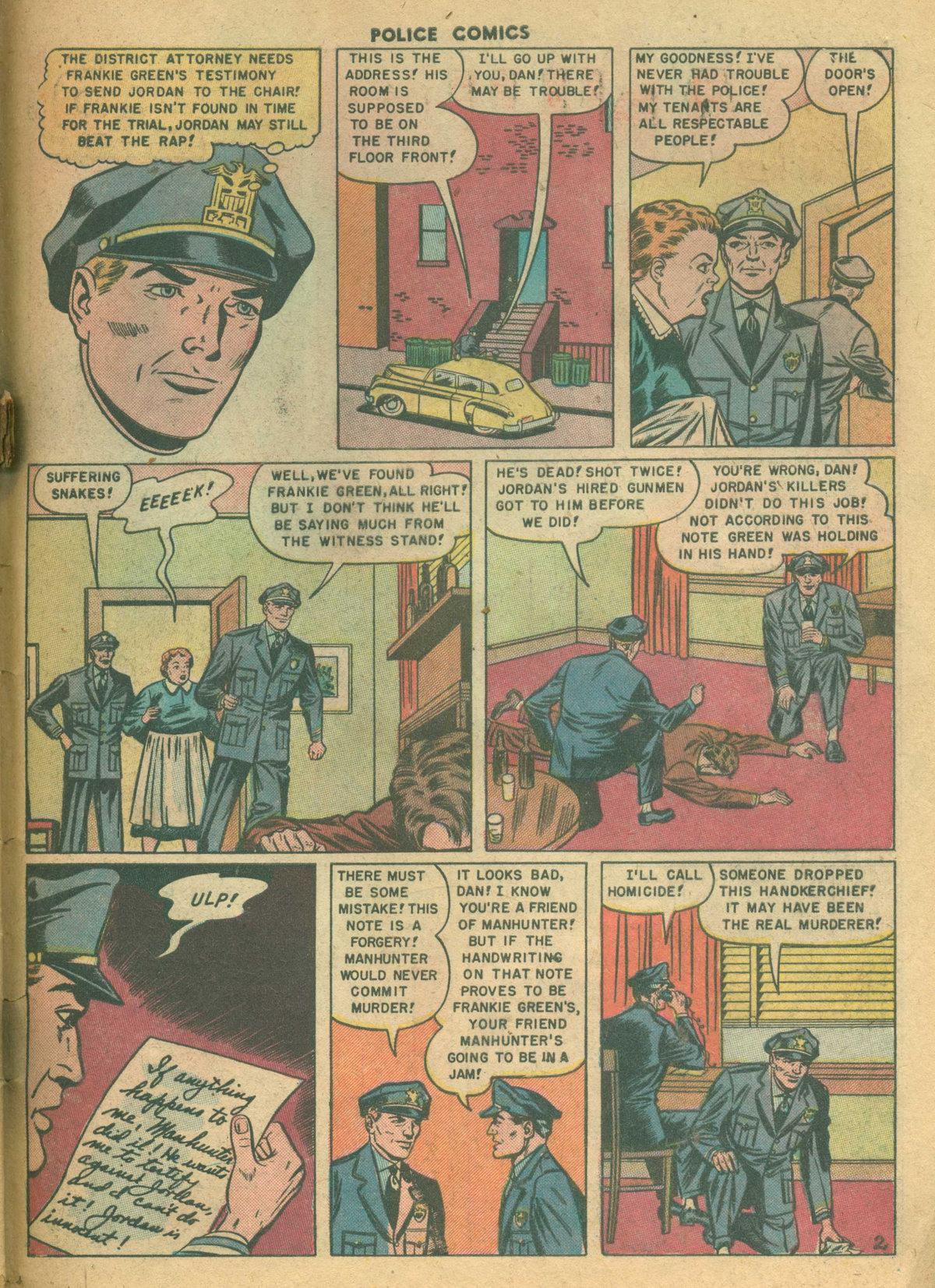 Read online Police Comics comic -  Issue #99 - 29