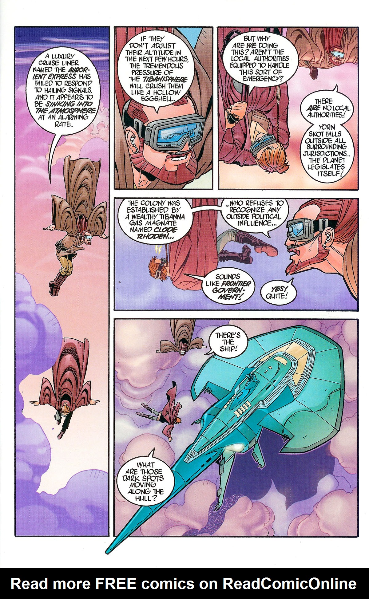 Read online Star Wars: Qui-Gon and Obi-Wan - The Aurorient  Express comic -  Issue #1 - 5