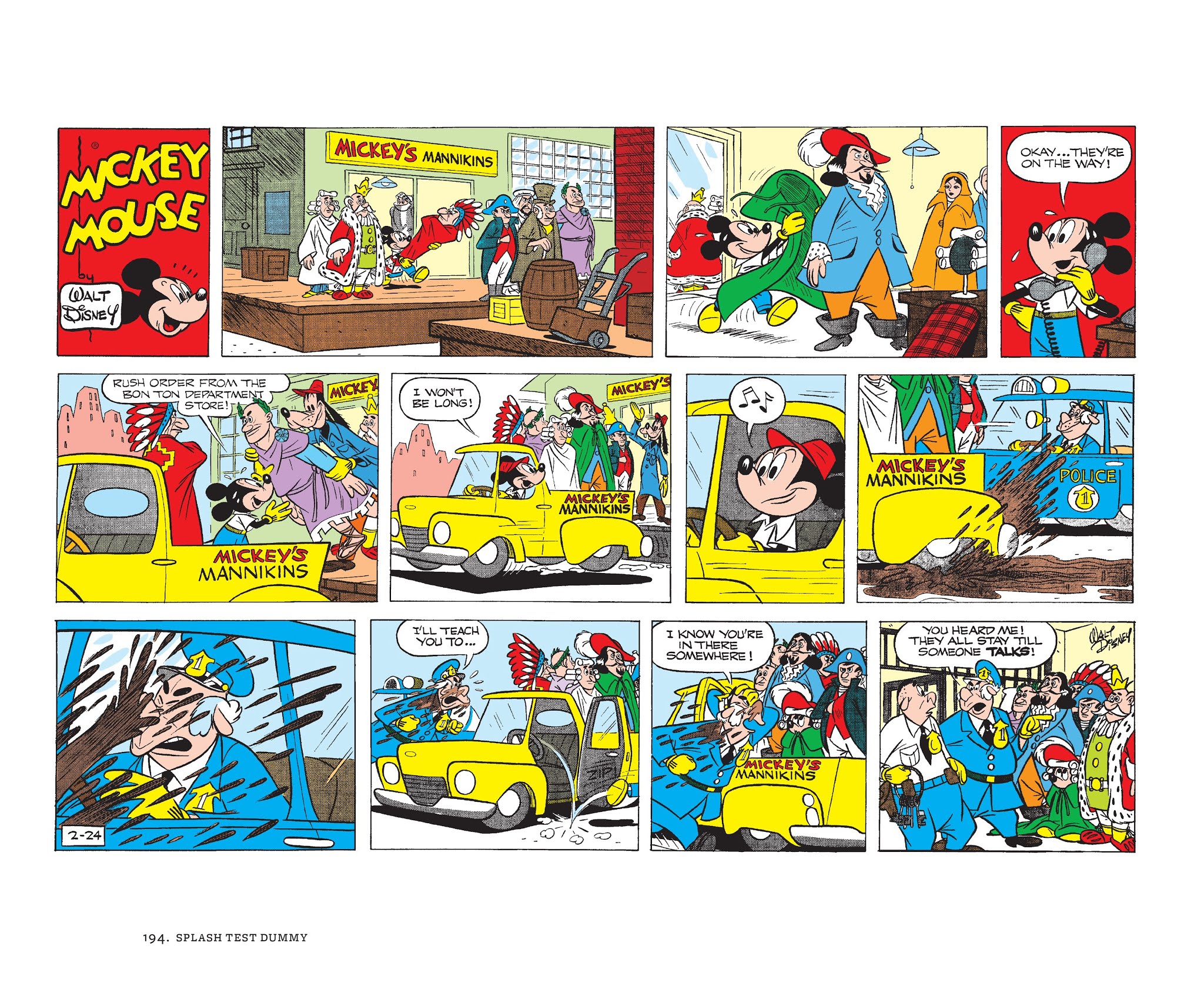 Read online Walt Disney's Mickey Mouse Color Sundays comic -  Issue # TPB 2 (Part 2) - 94