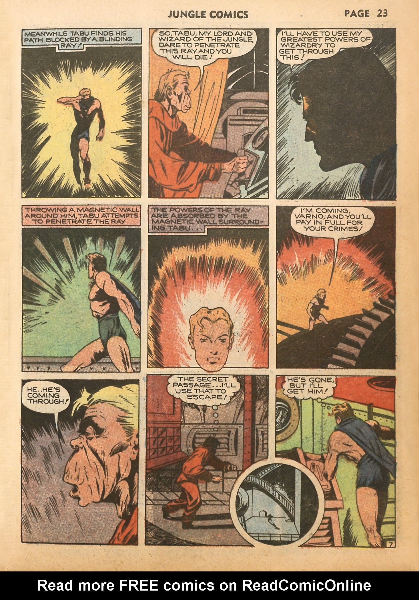 Read online Jungle Comics comic -  Issue #13 - 25