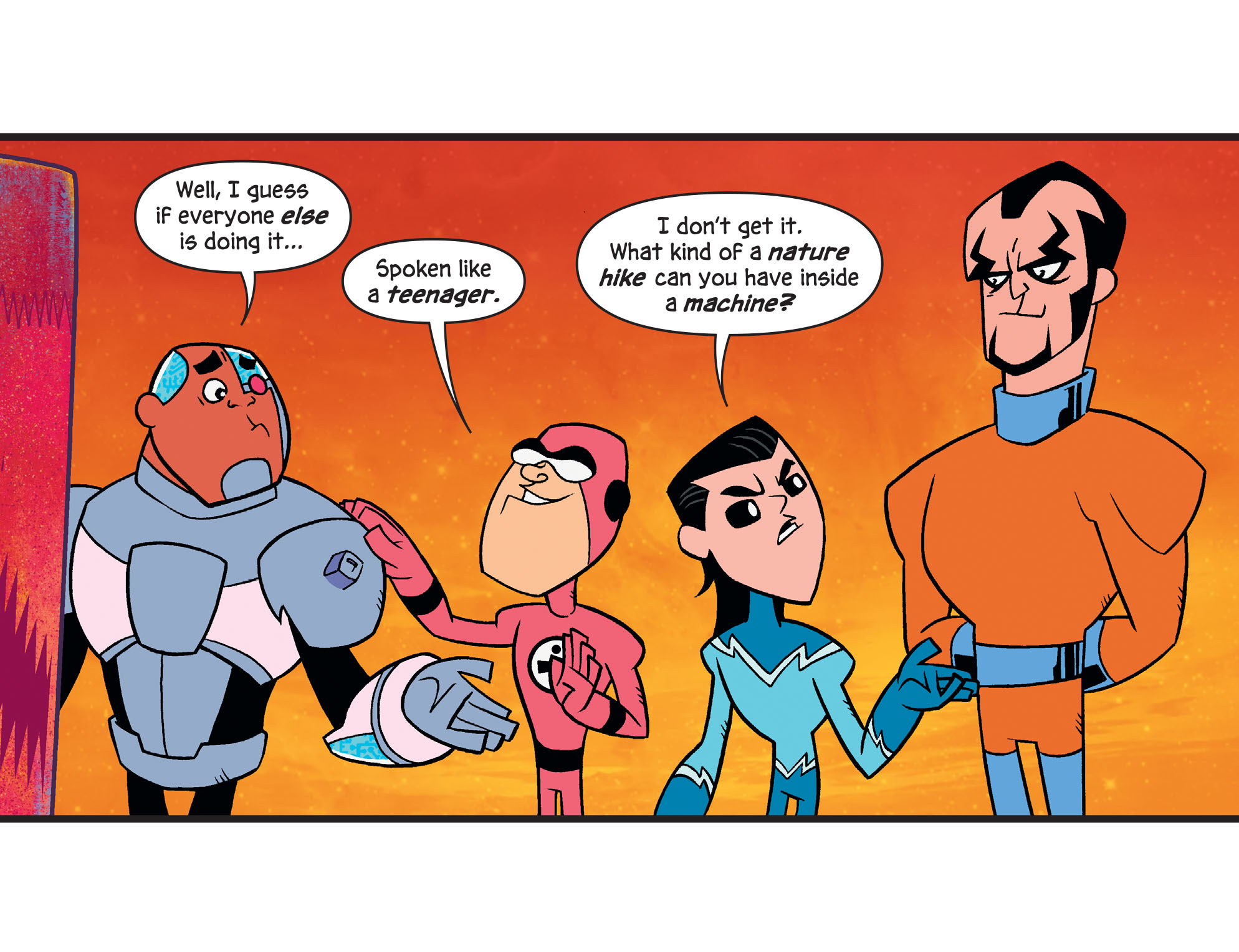 Read online Teen Titans Go! To Camp comic -  Issue #11 - 9