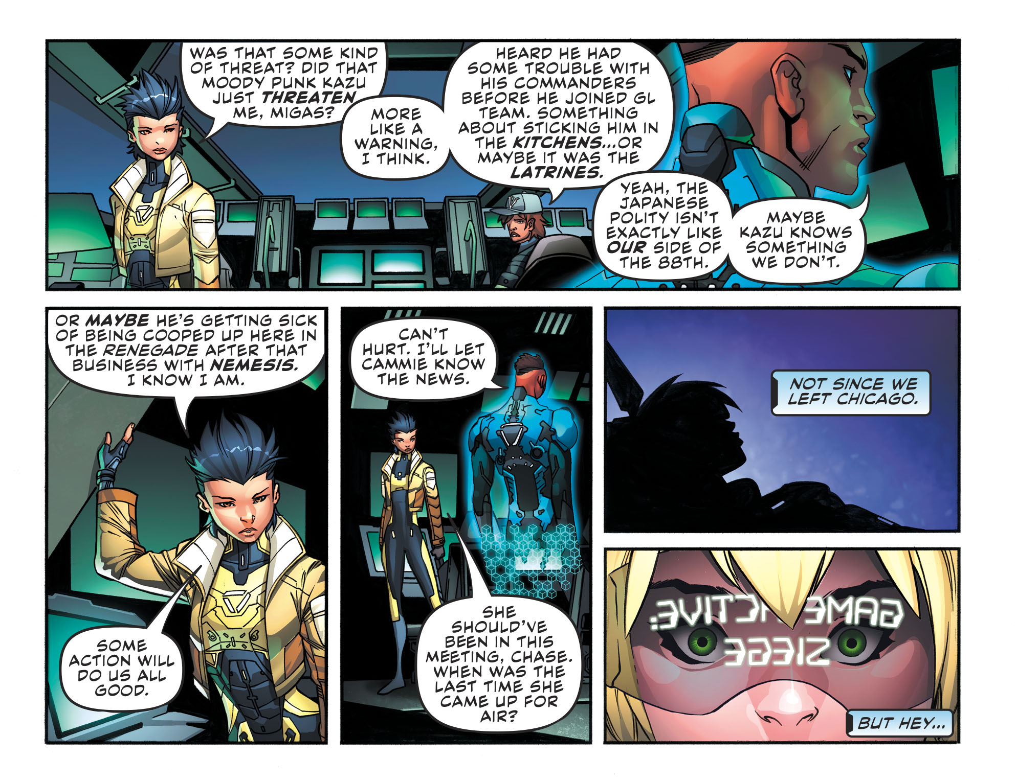 Read online gen:Lock comic -  Issue #1 - 9