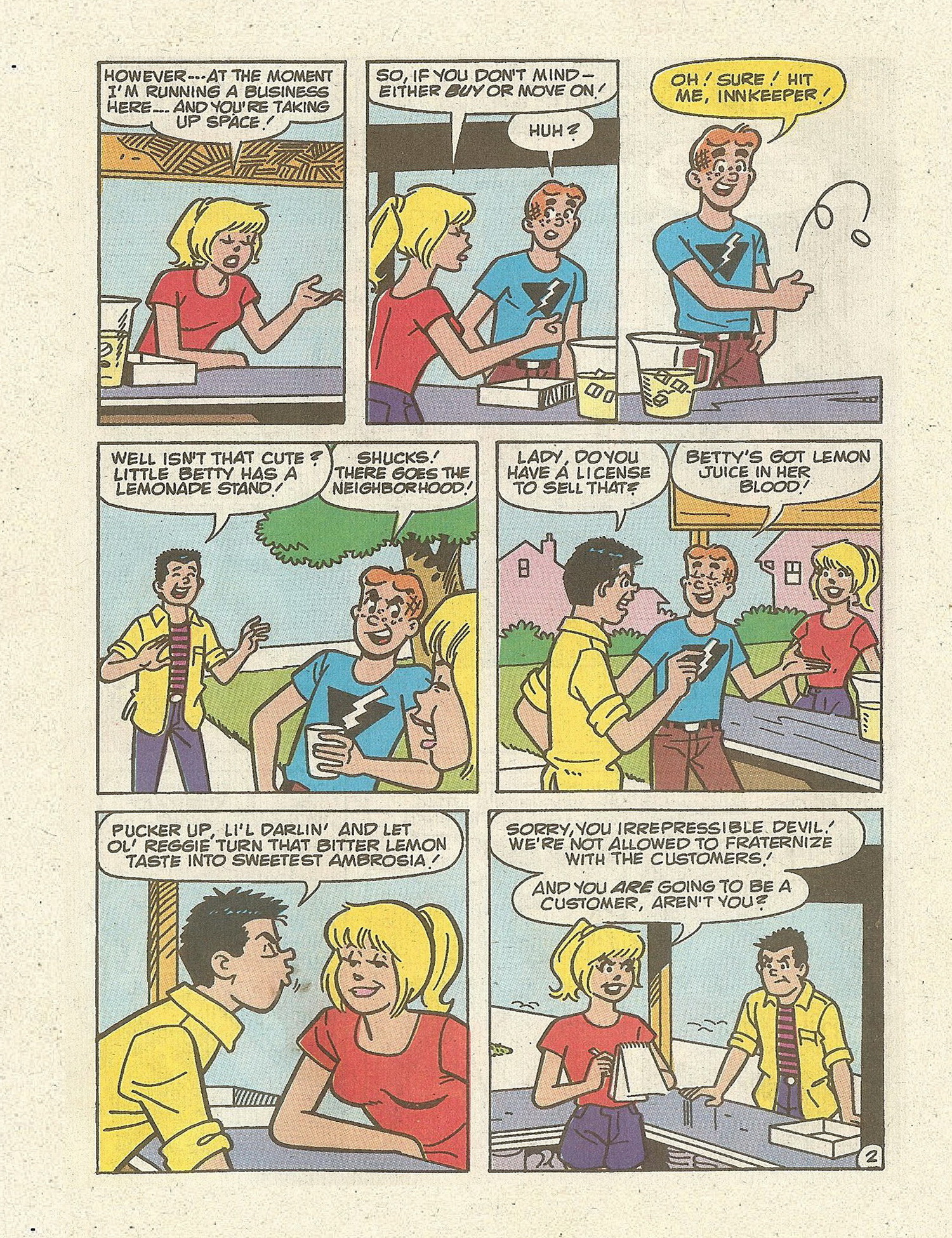 Read online Betty and Veronica Digest Magazine comic -  Issue #70 - 86