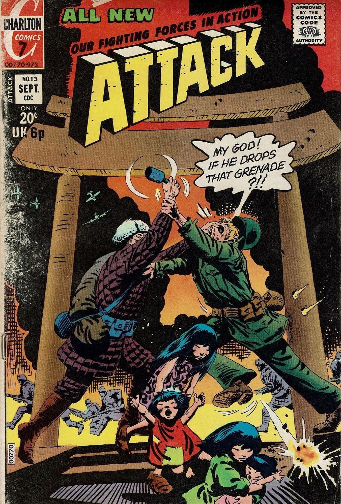 Read online Attack (1971) comic -  Issue #13 - 1