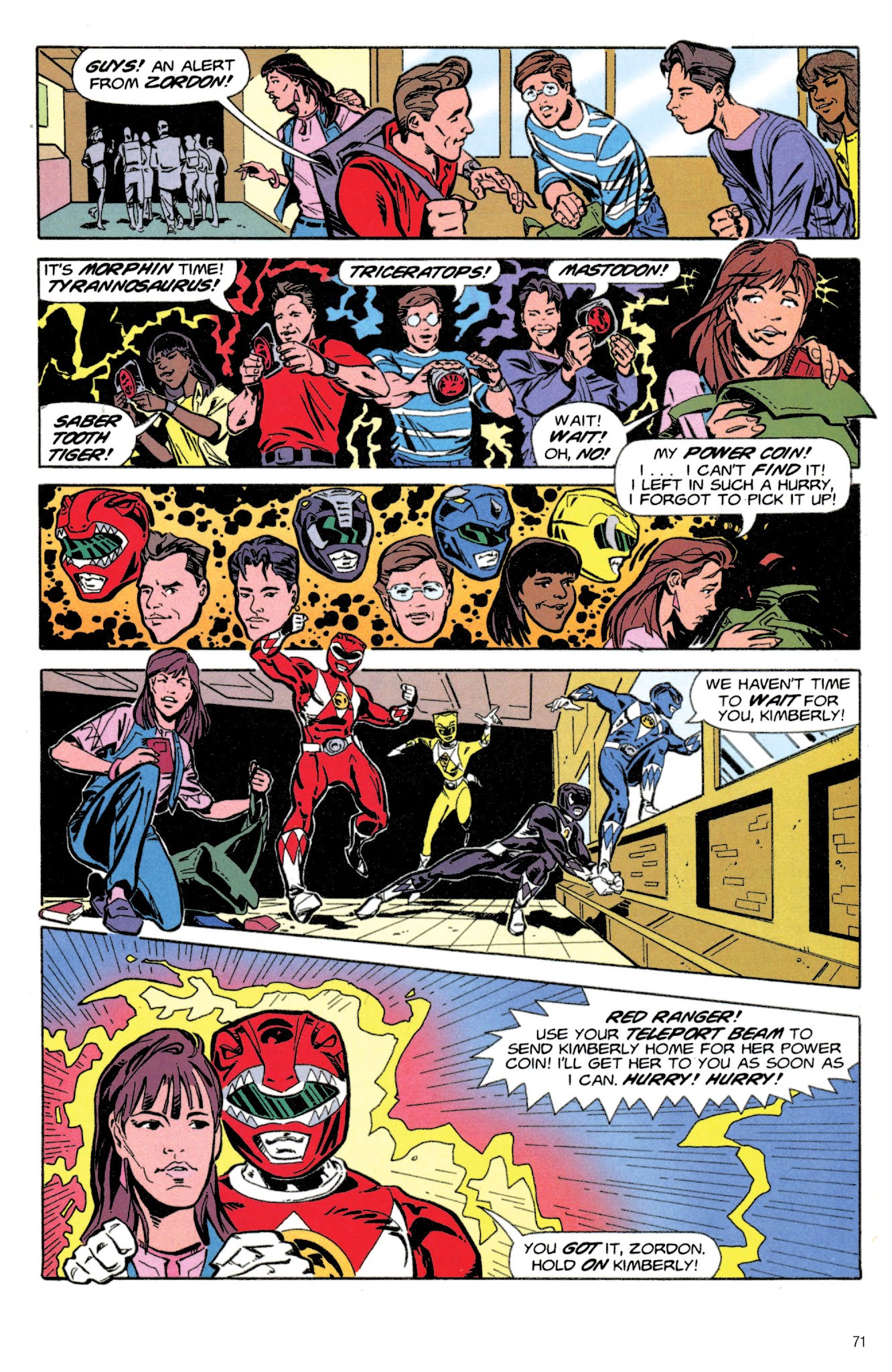 Read online Mighty Morphin Power Rangers Archive comic -  Issue # TPB 1 (Part 1) - 71