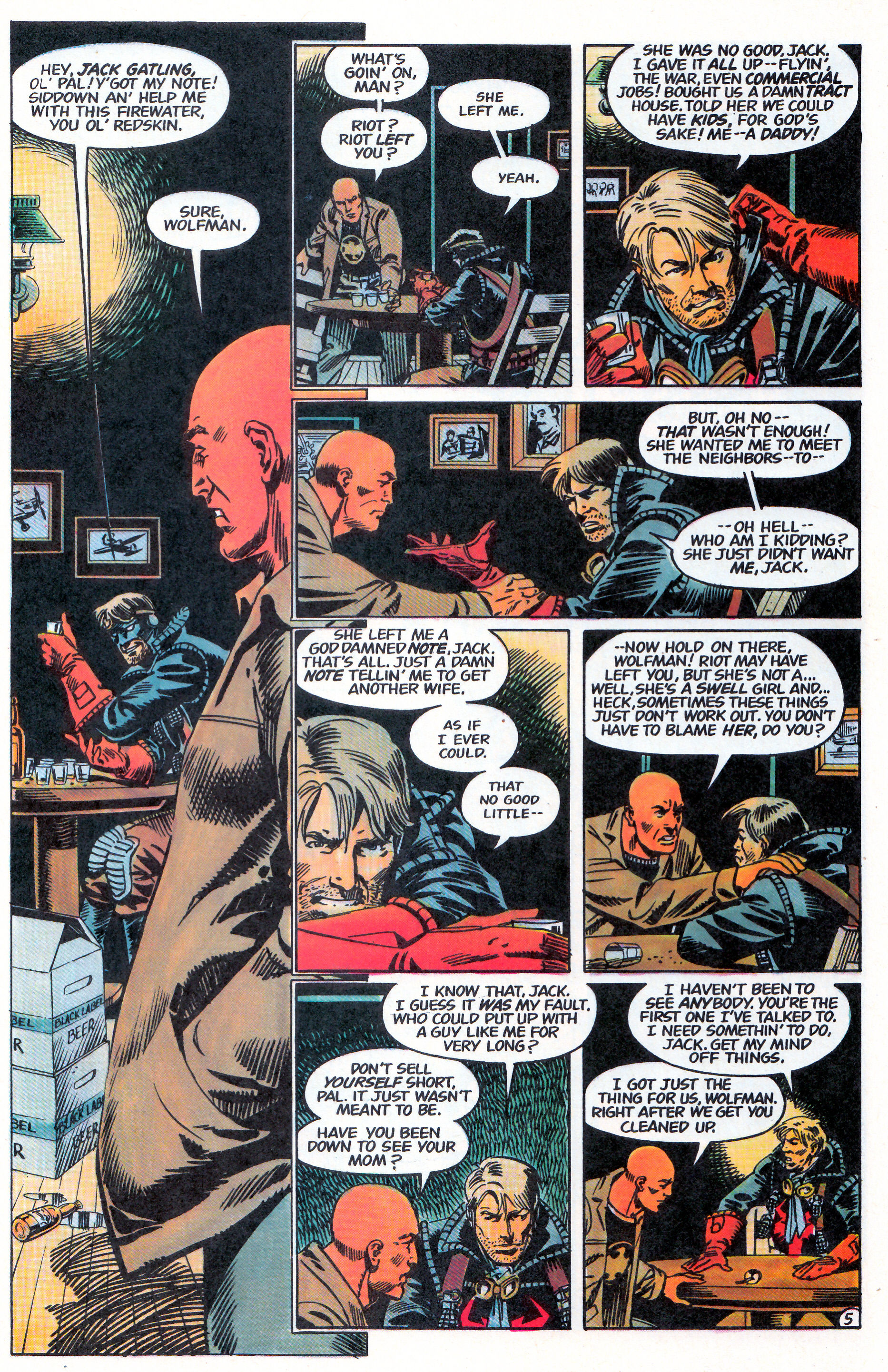Read online Skywolf comic -  Issue #1 - 7