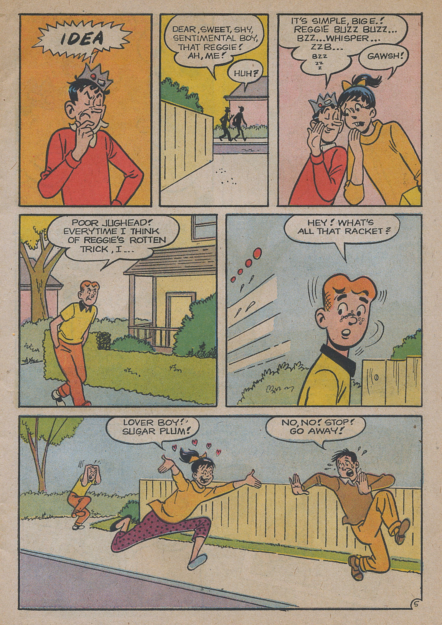 Read online Archie's Pal Jughead comic -  Issue #87 - 7