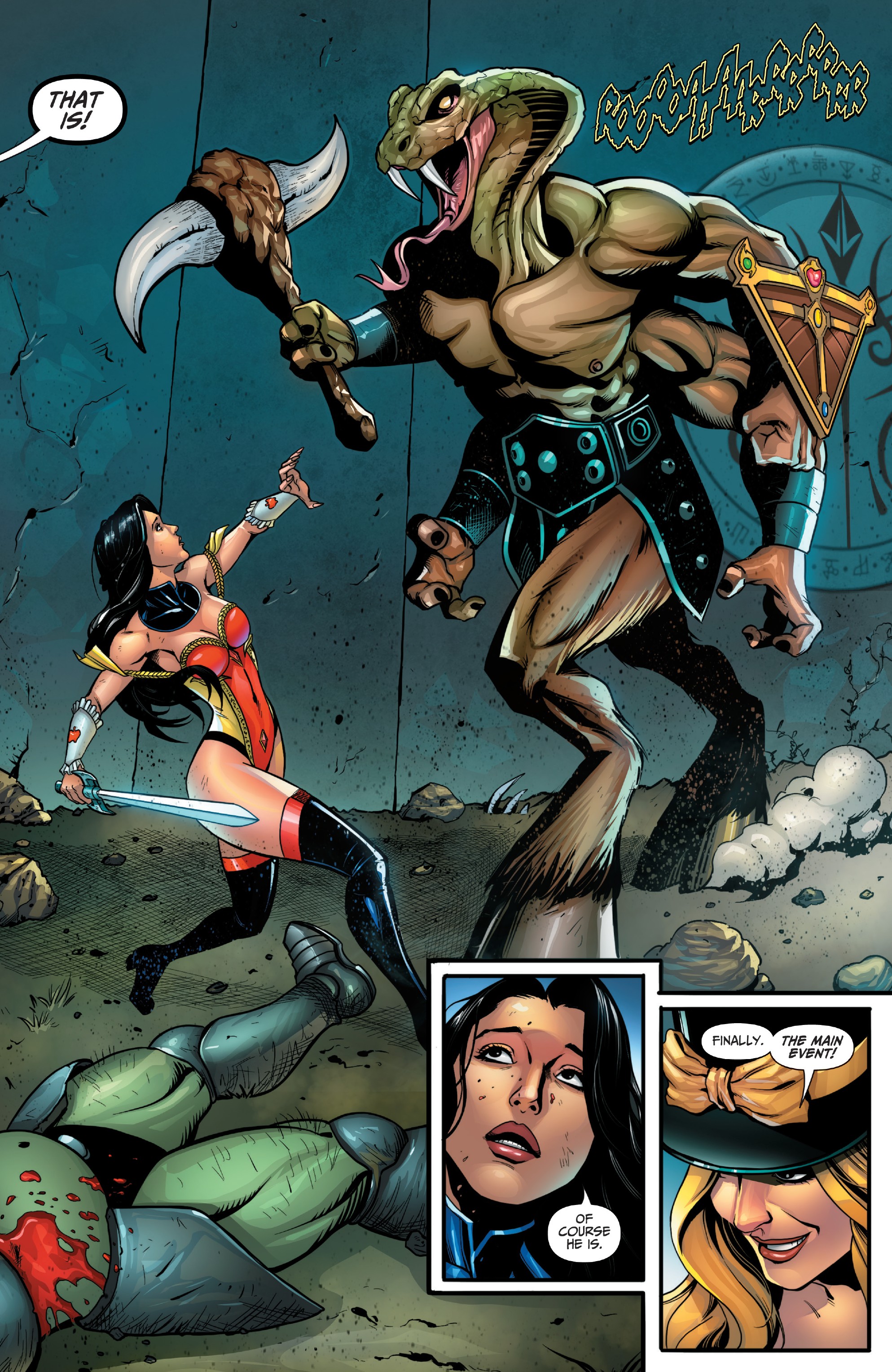 Read online Grimm Fairy Tales (2016) comic -  Issue #27 - 16