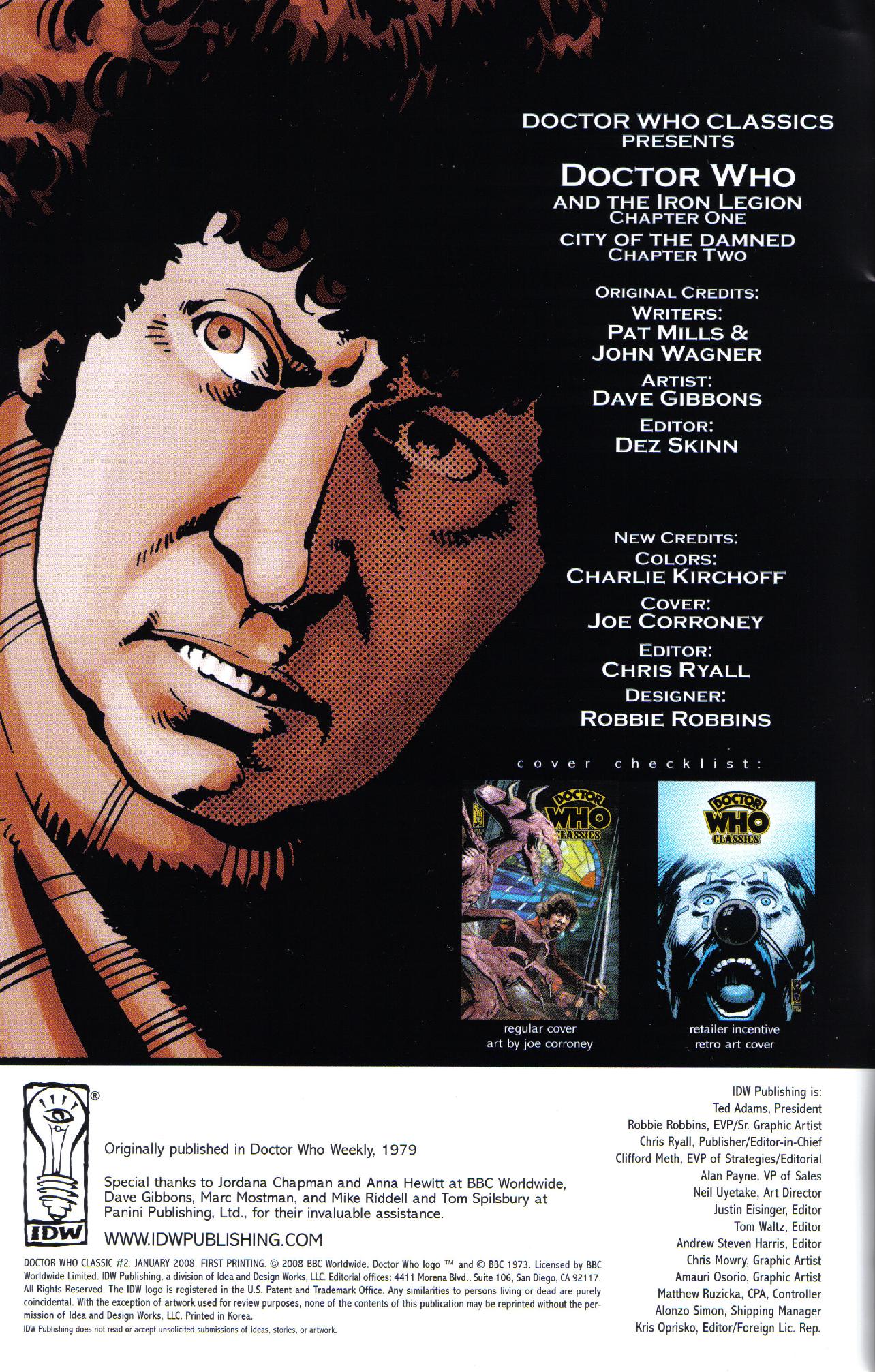Read online Doctor Who Classics comic -  Issue #2 - 2