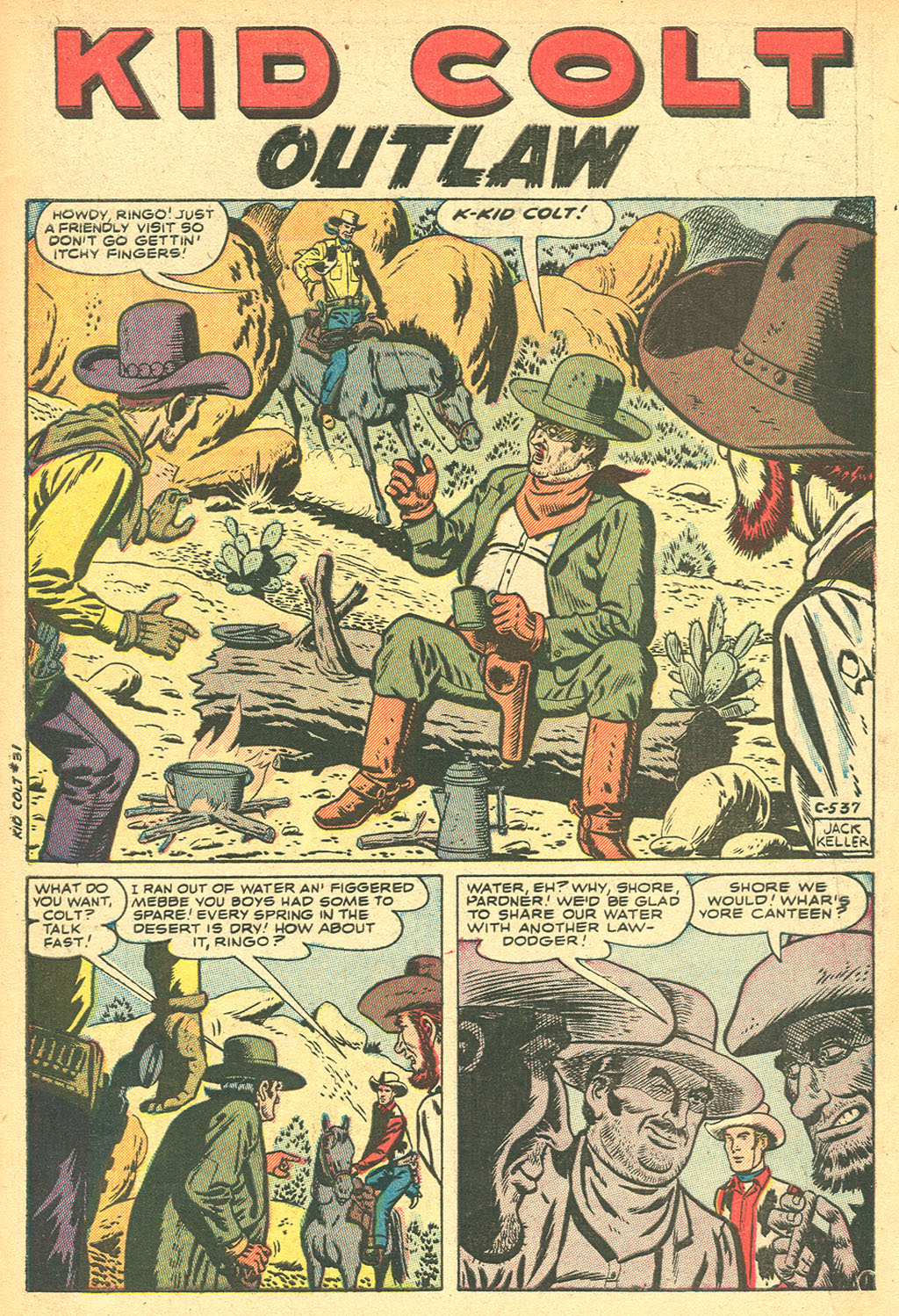 Read online Kid Colt Outlaw comic -  Issue #31 - 3