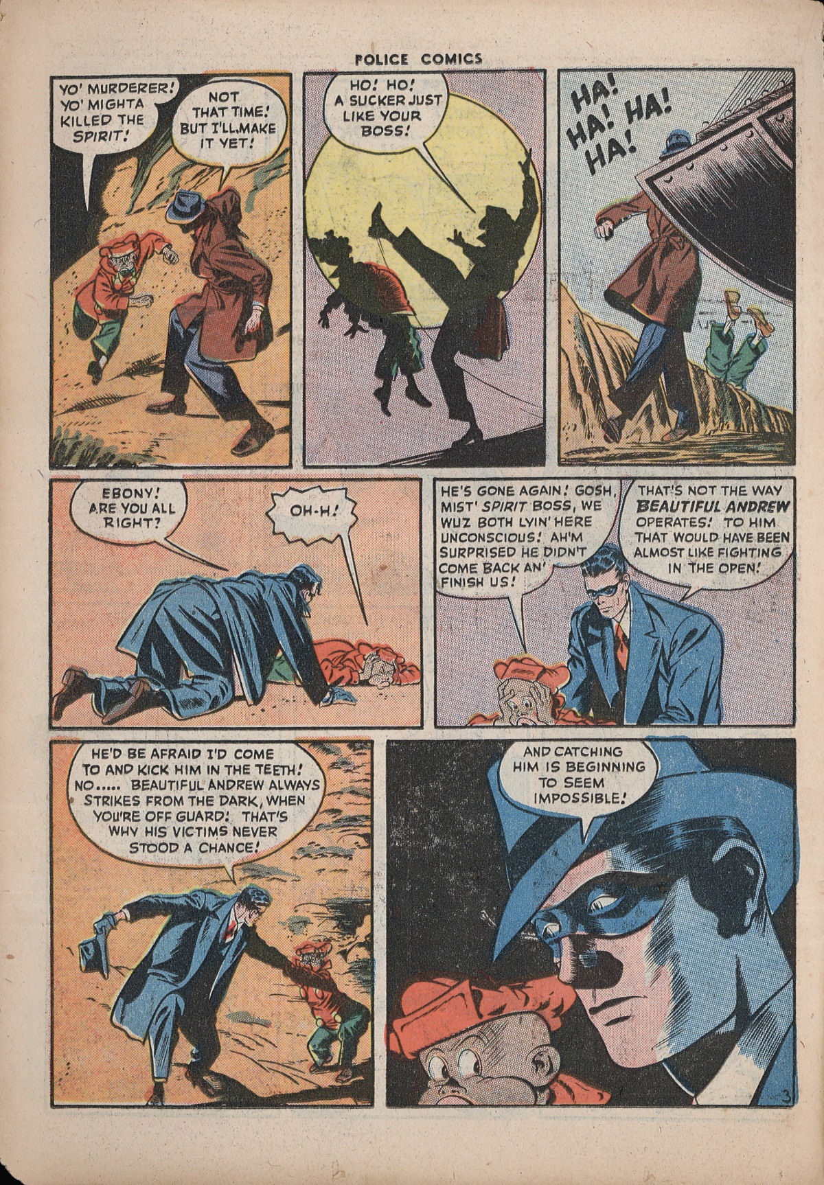 Read online Police Comics comic -  Issue #72 - 28