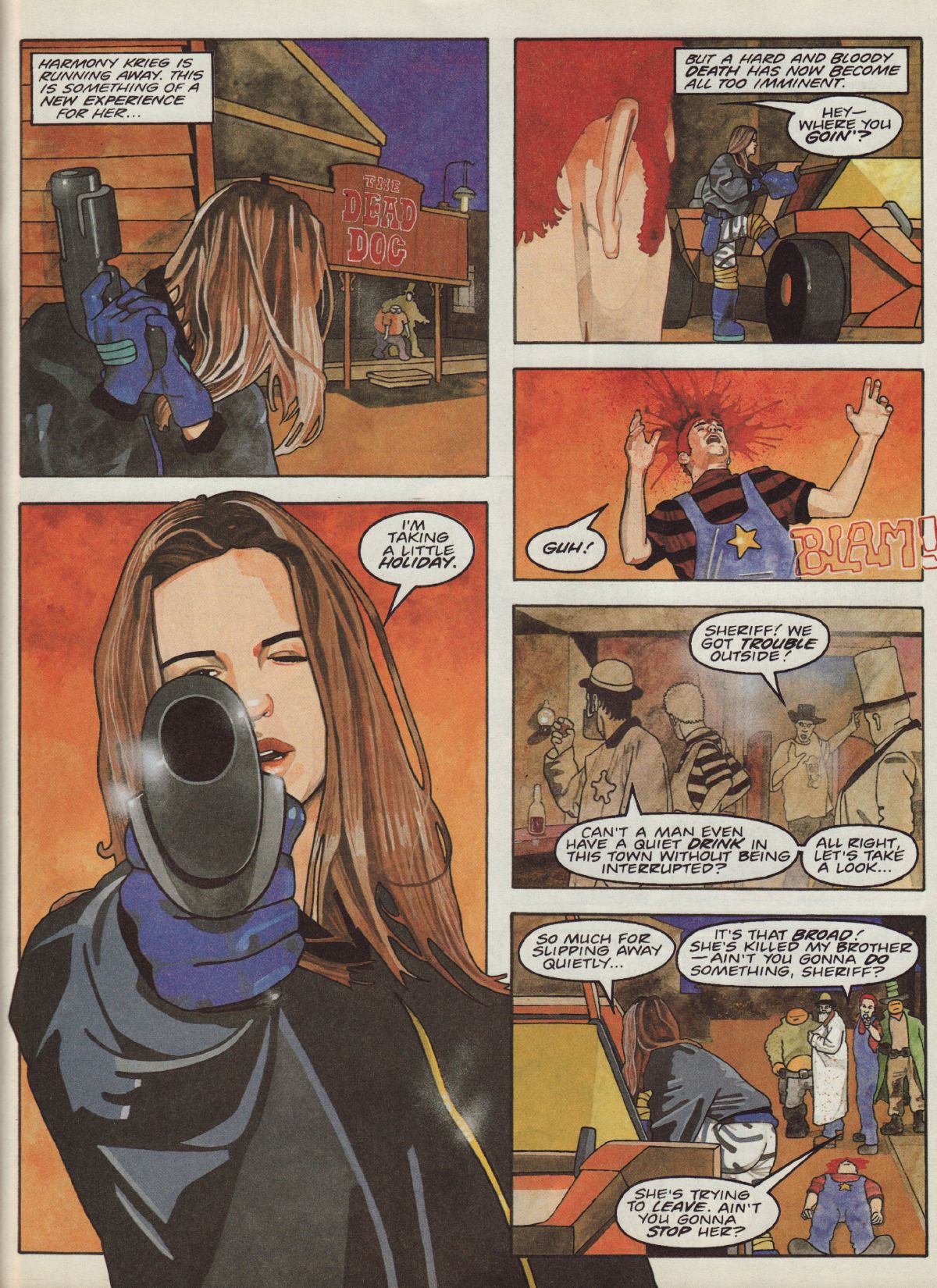Read online Judge Dredd Megazine (vol. 3) comic -  Issue #19 - 21
