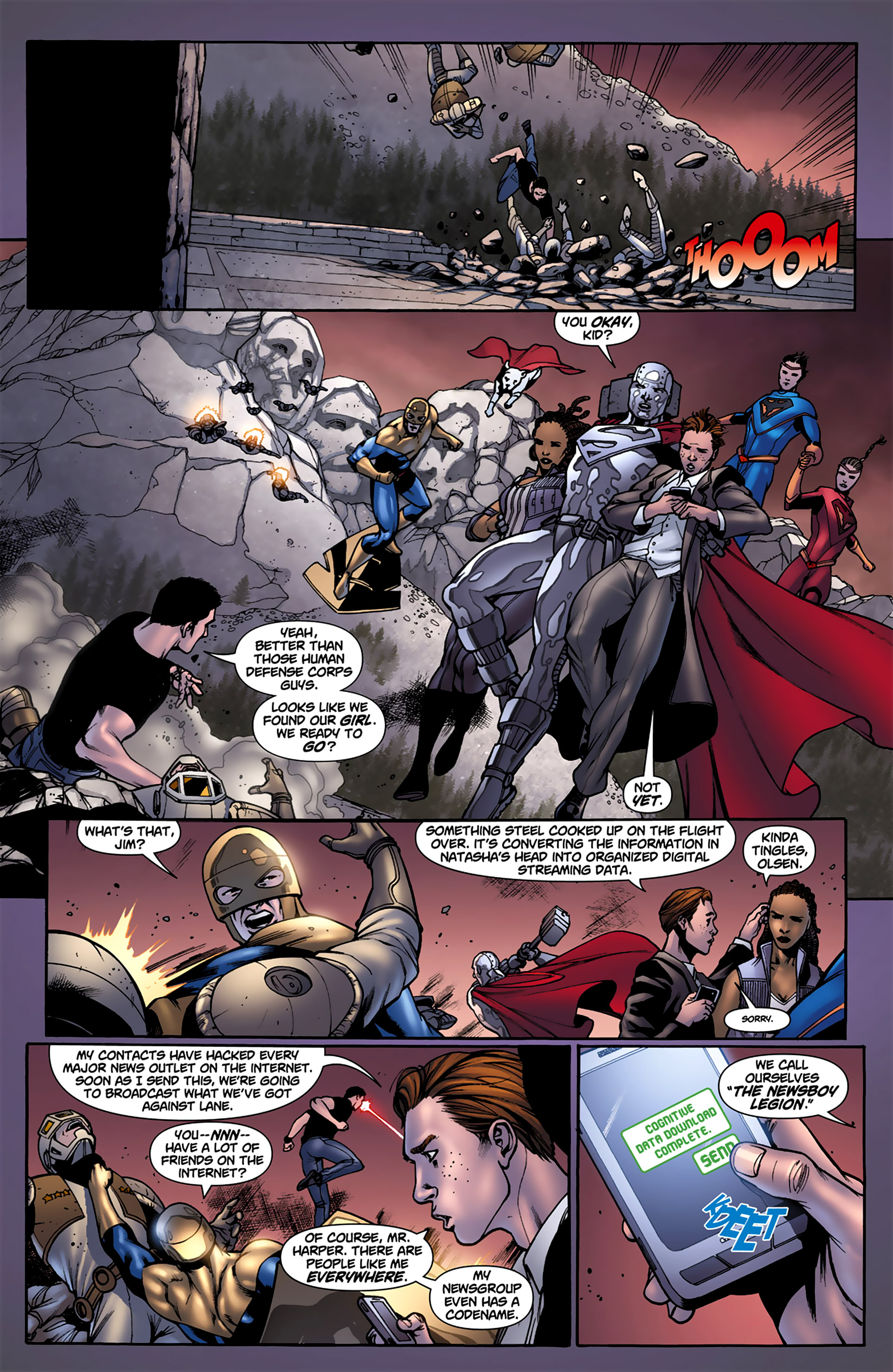 Read online Superman: War of the Supermen comic -  Issue #3 - 5