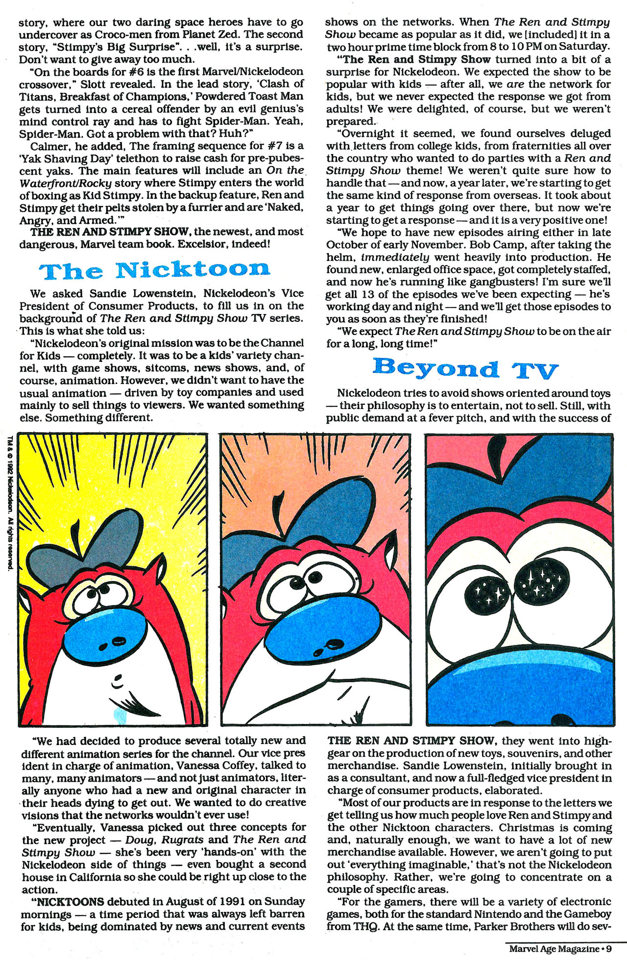 Read online Marvel Age comic -  Issue #121 - 11