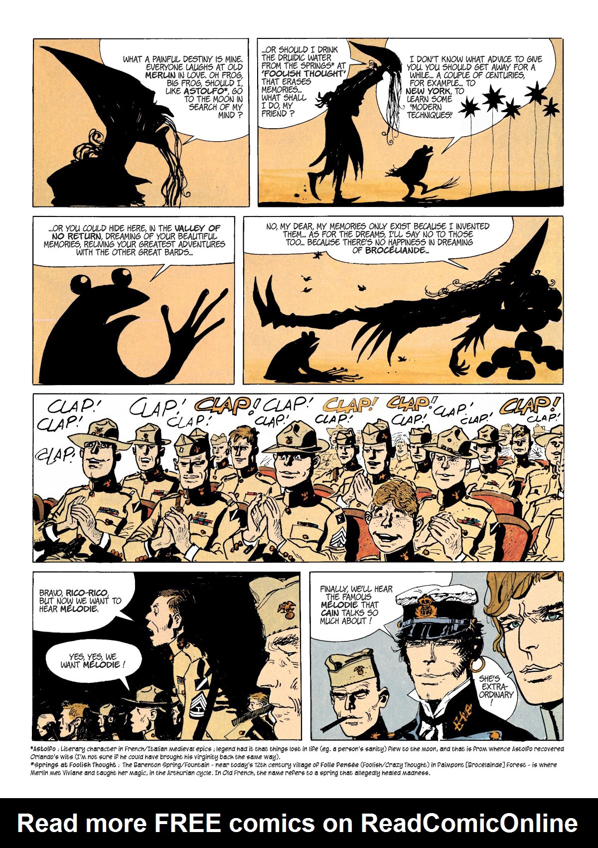 Read online Corto Maltese comic -  Issue # TPB 7 (Part 1) - 85