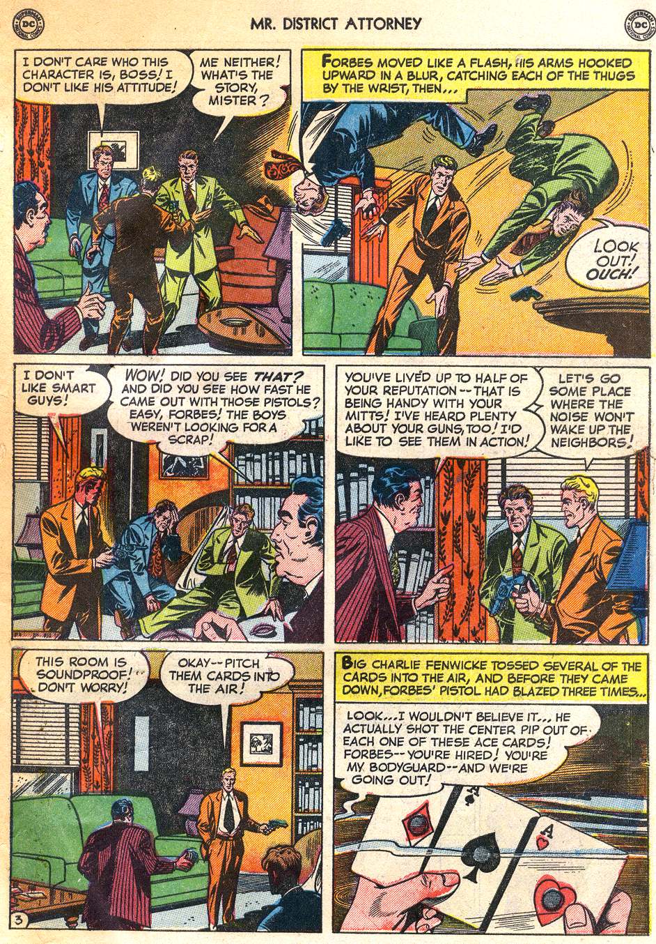 Read online Mr. District Attorney comic -  Issue #21 - 5