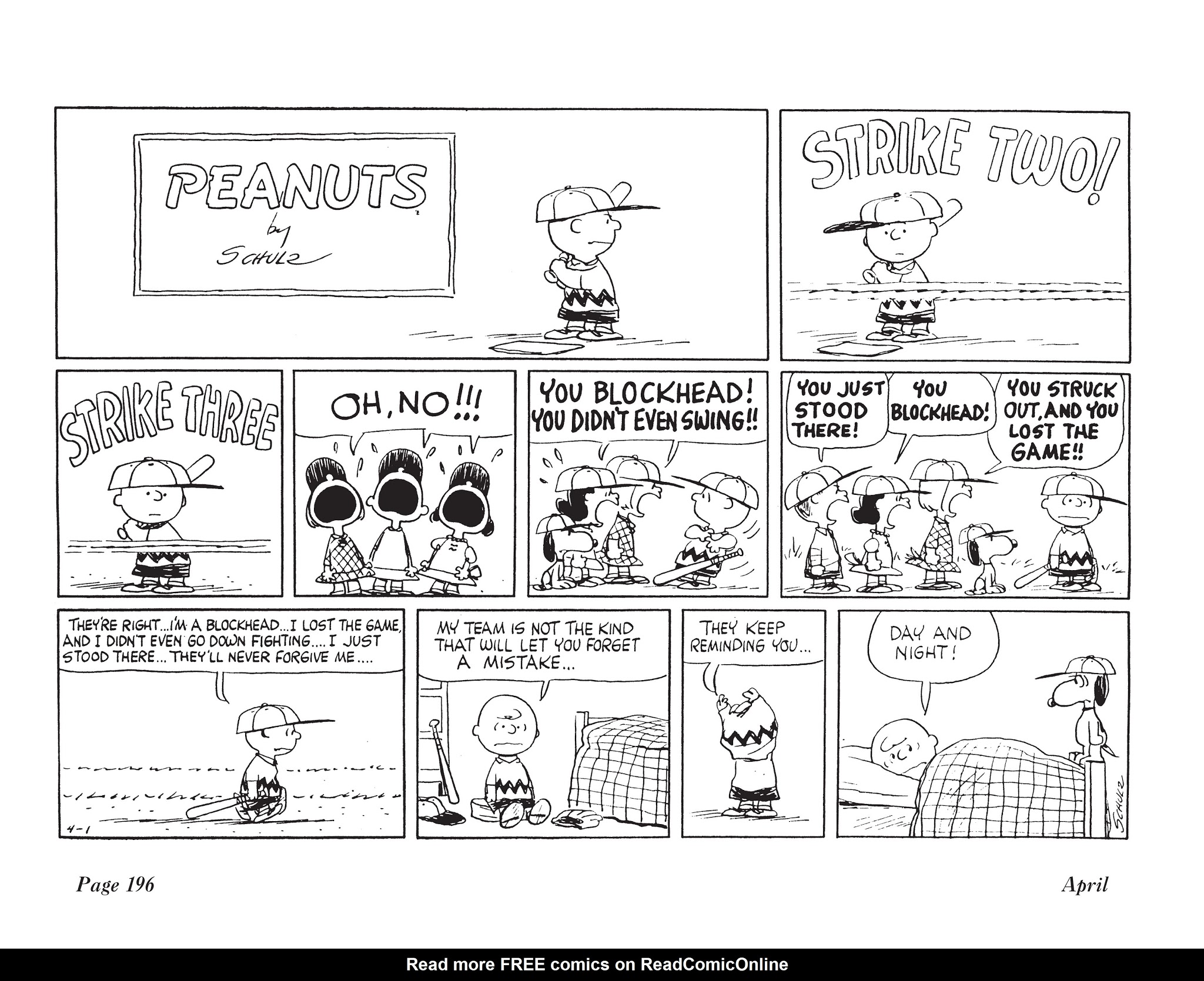 Read online The Complete Peanuts comic -  Issue # TPB 6 - 211