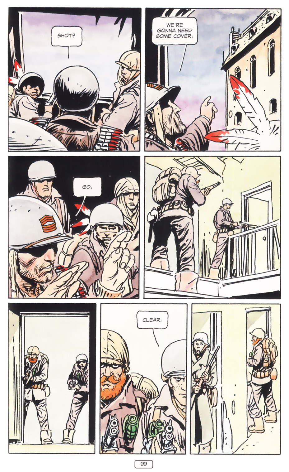 Read online Sgt. Rock: Between Hell & A Hard Place comic -  Issue # TPB - 105