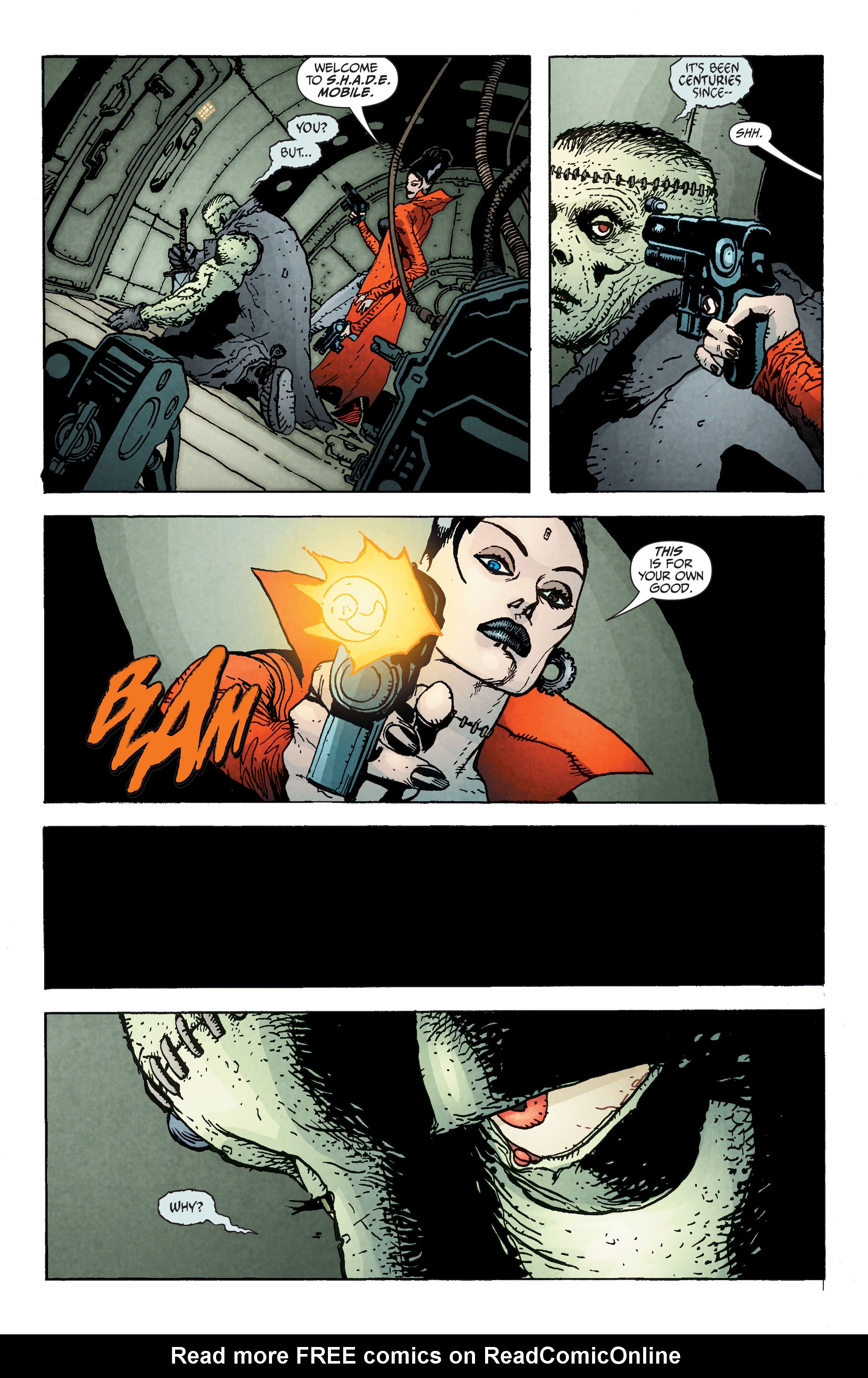 Read online Seven Soldiers: Frankenstein comic -  Issue #3 - 10