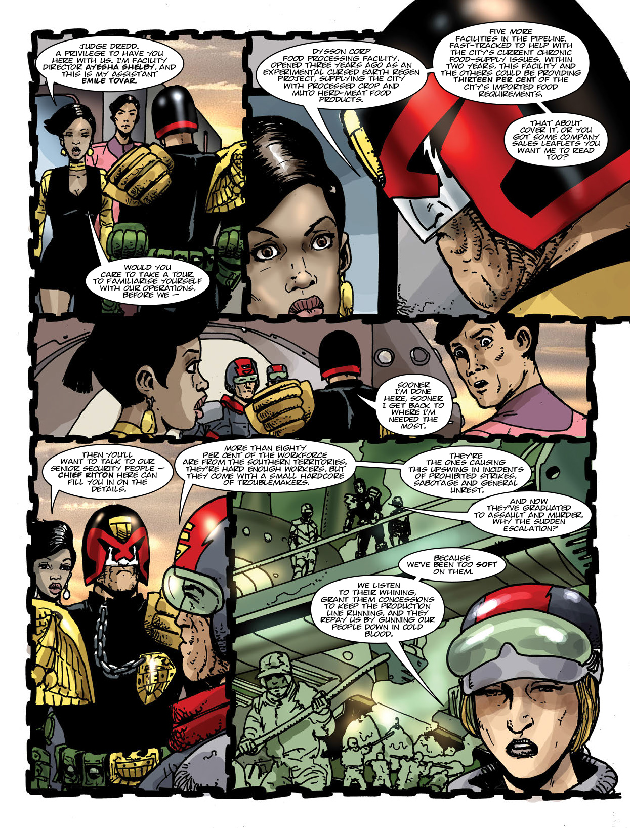 Read online Judge Dredd Megazine (Vol. 5) comic -  Issue #361 - 12