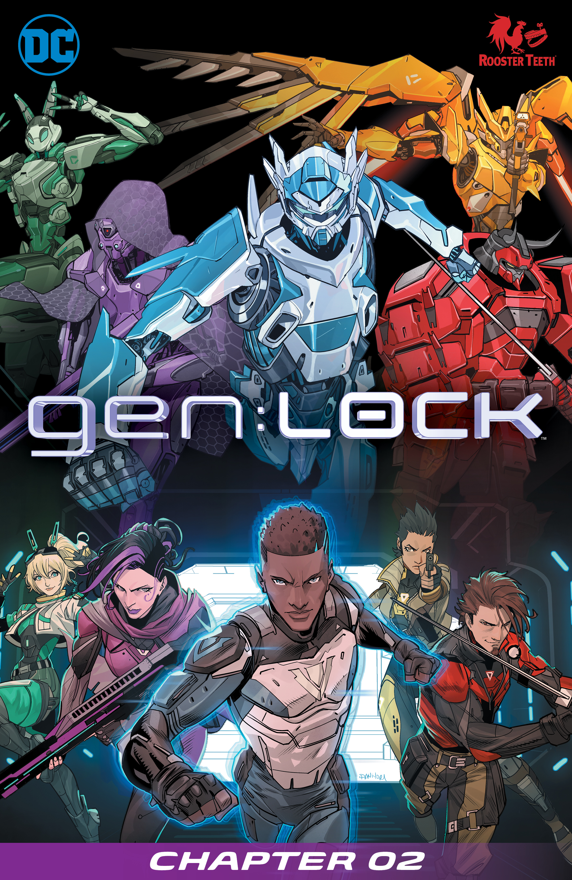 Read online gen:Lock comic -  Issue #2 - 2