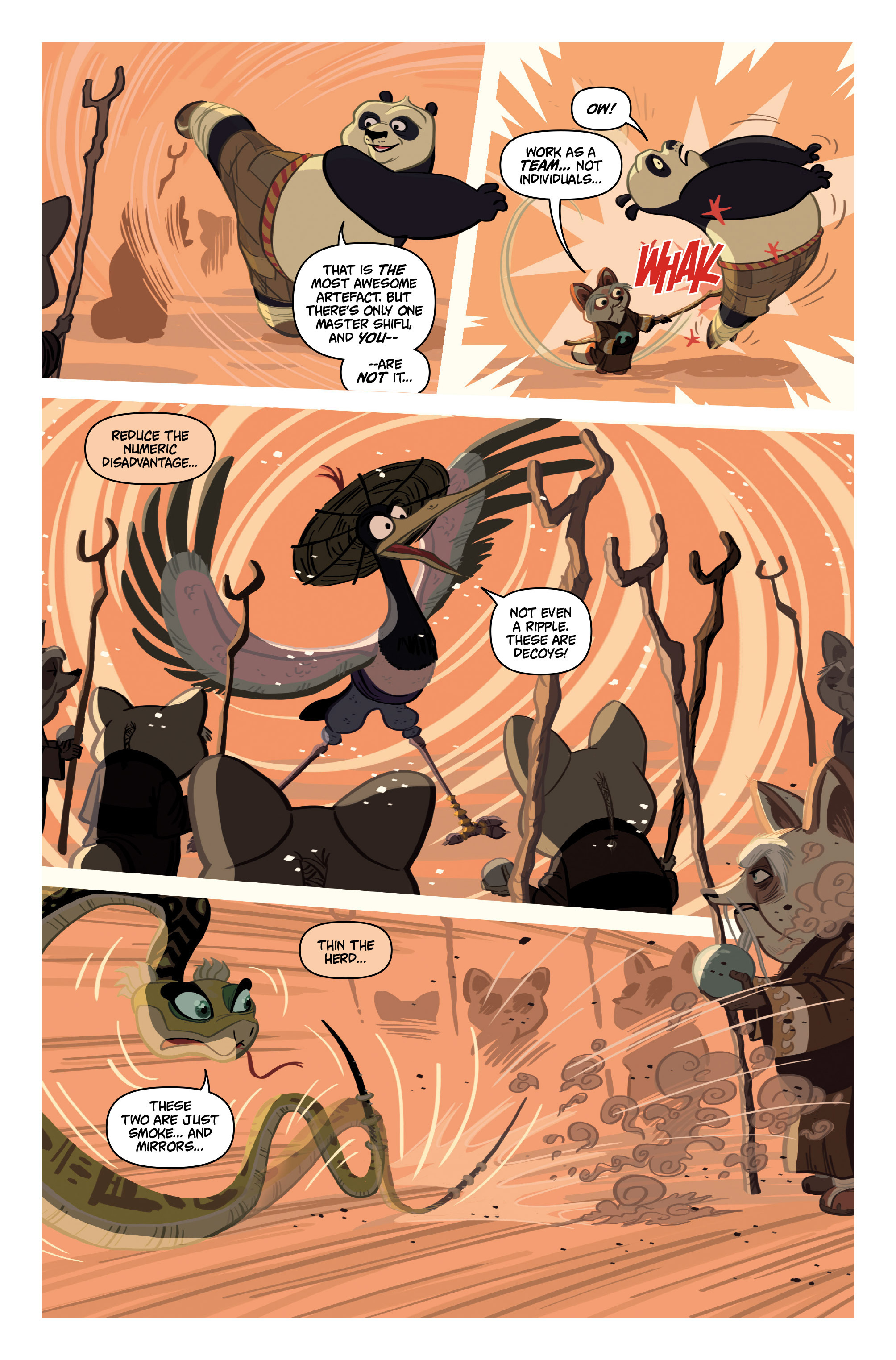 Read online DreamWorks Kung Fu Panda comic -  Issue #4 - 6