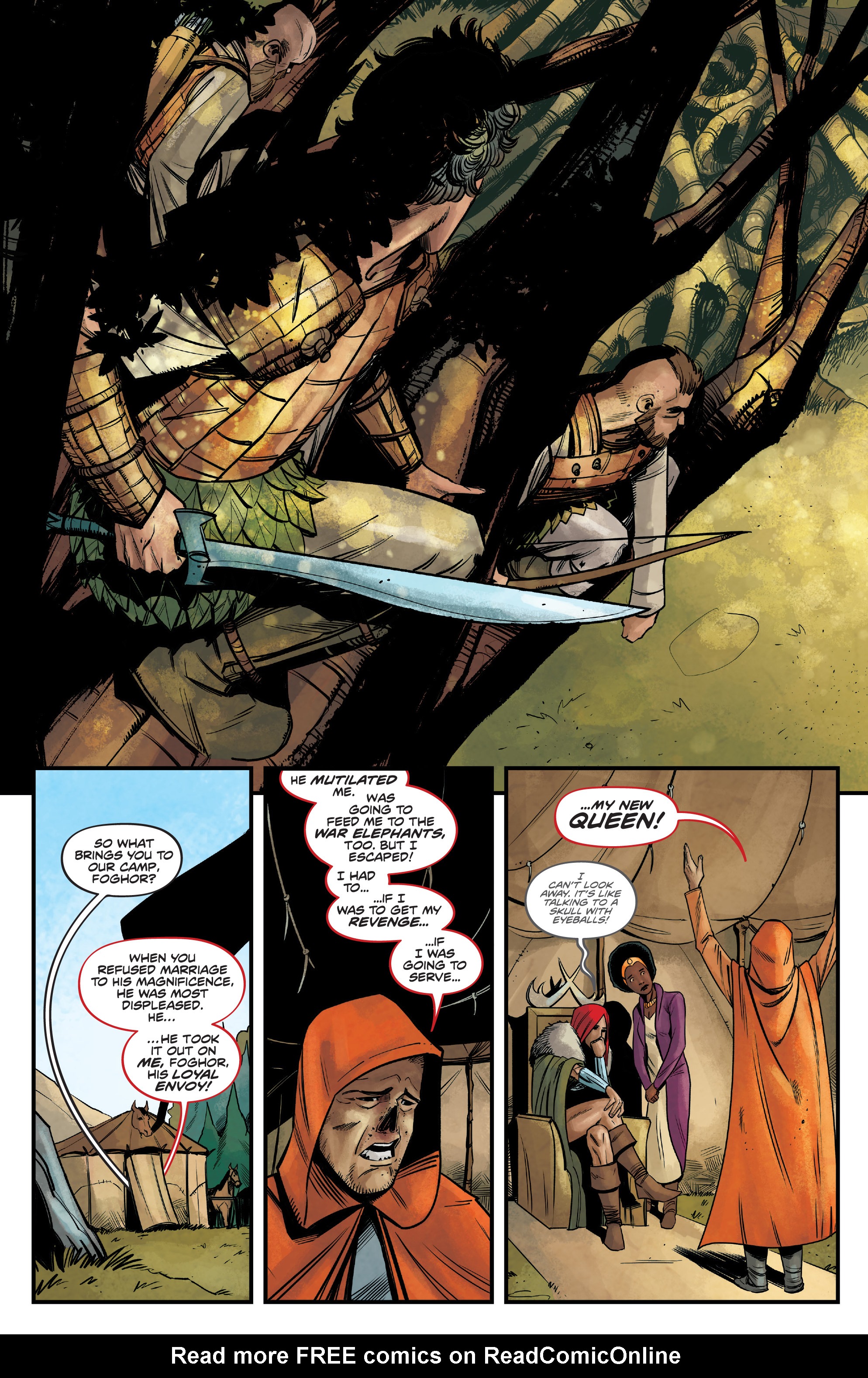 Read online Red Sonja (2019) comic -  Issue #8 - 18