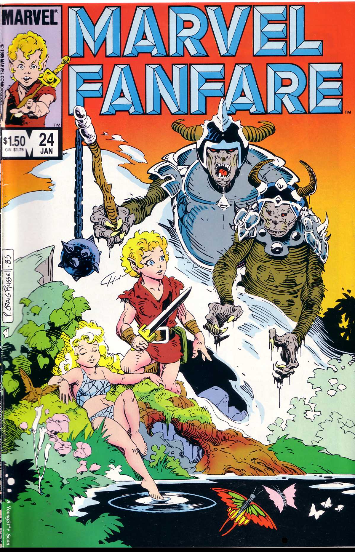 Read online Marvel Fanfare (1982) comic -  Issue #24 - 1