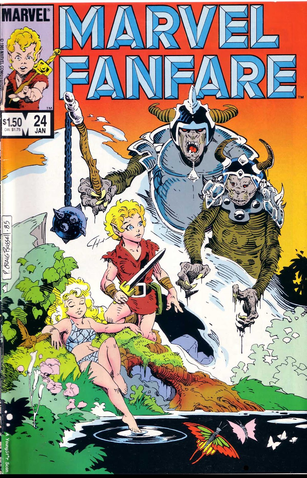 Marvel Fanfare (1982) issue 24 - Page 1