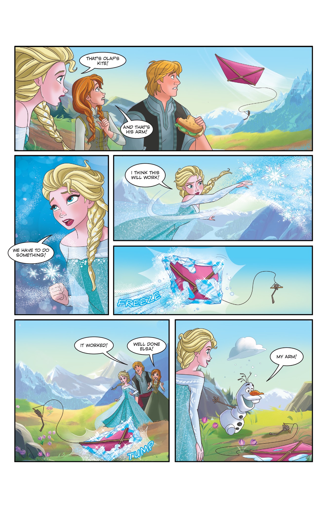 Read online Disney Frozen comic -  Issue #5 - 7