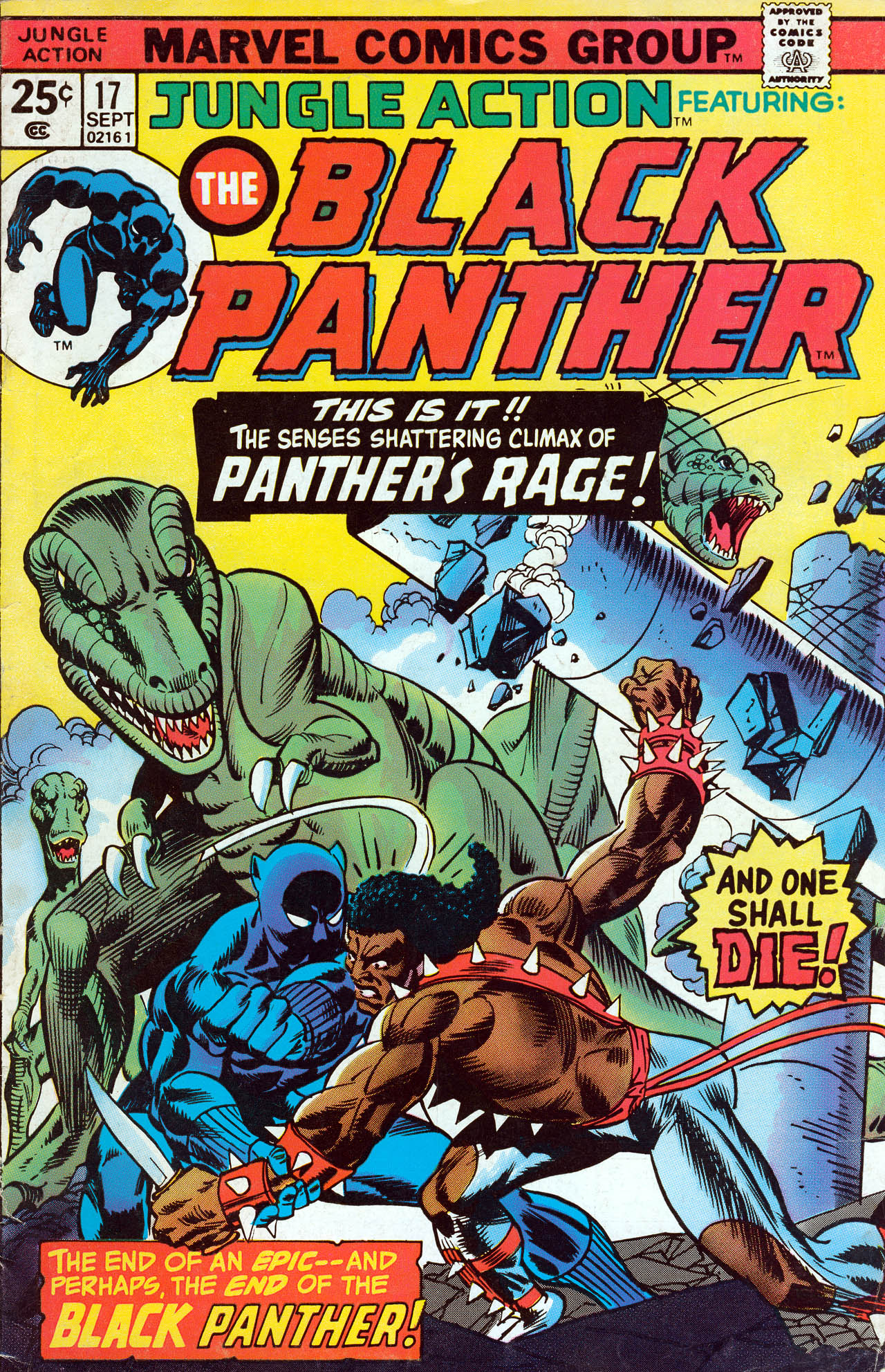 Read online Jungle Action (1972) comic -  Issue #17 - 1