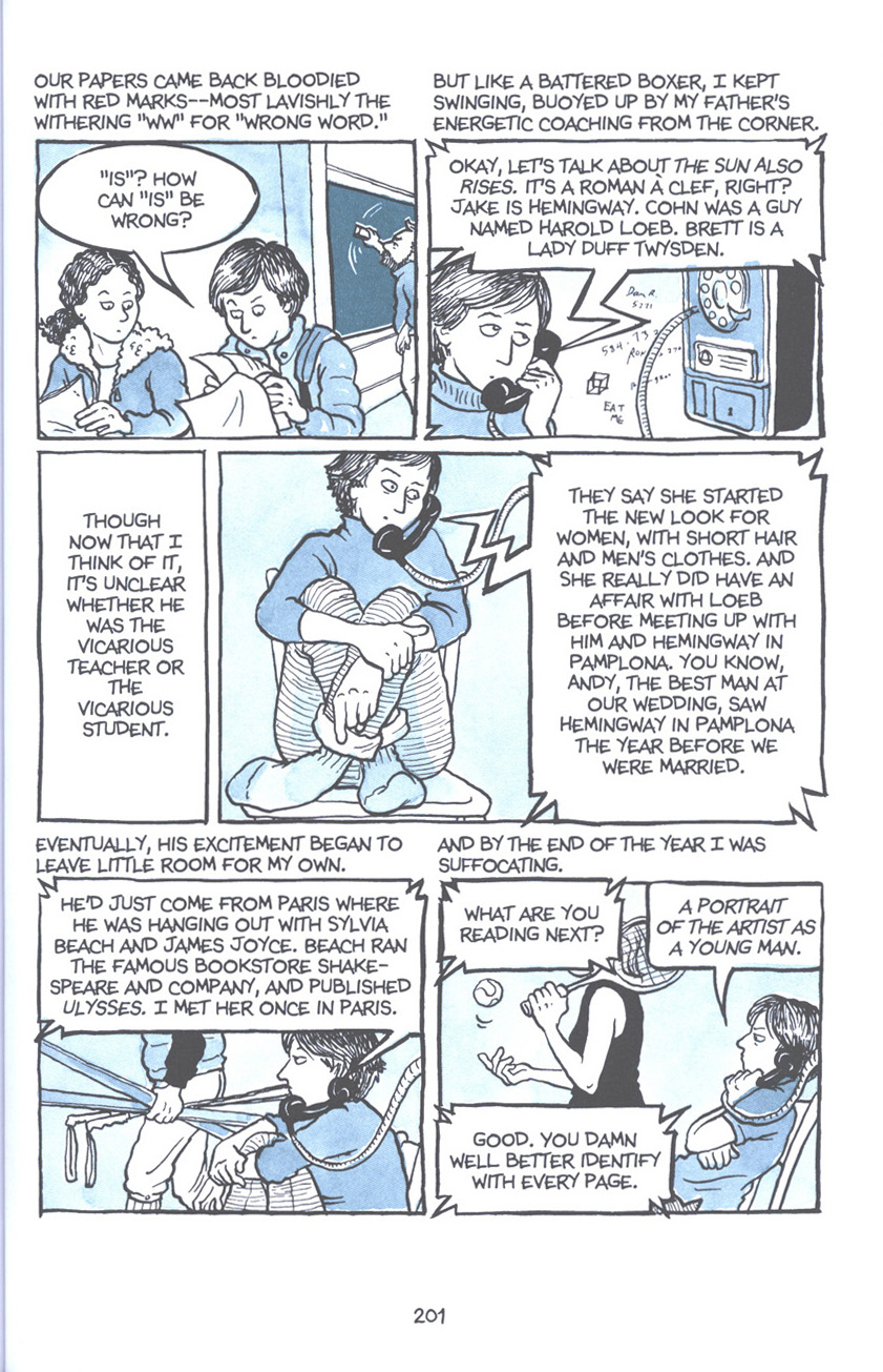 Read online Fun Home: A Family Tragicomic comic -  Issue # TPB - 207