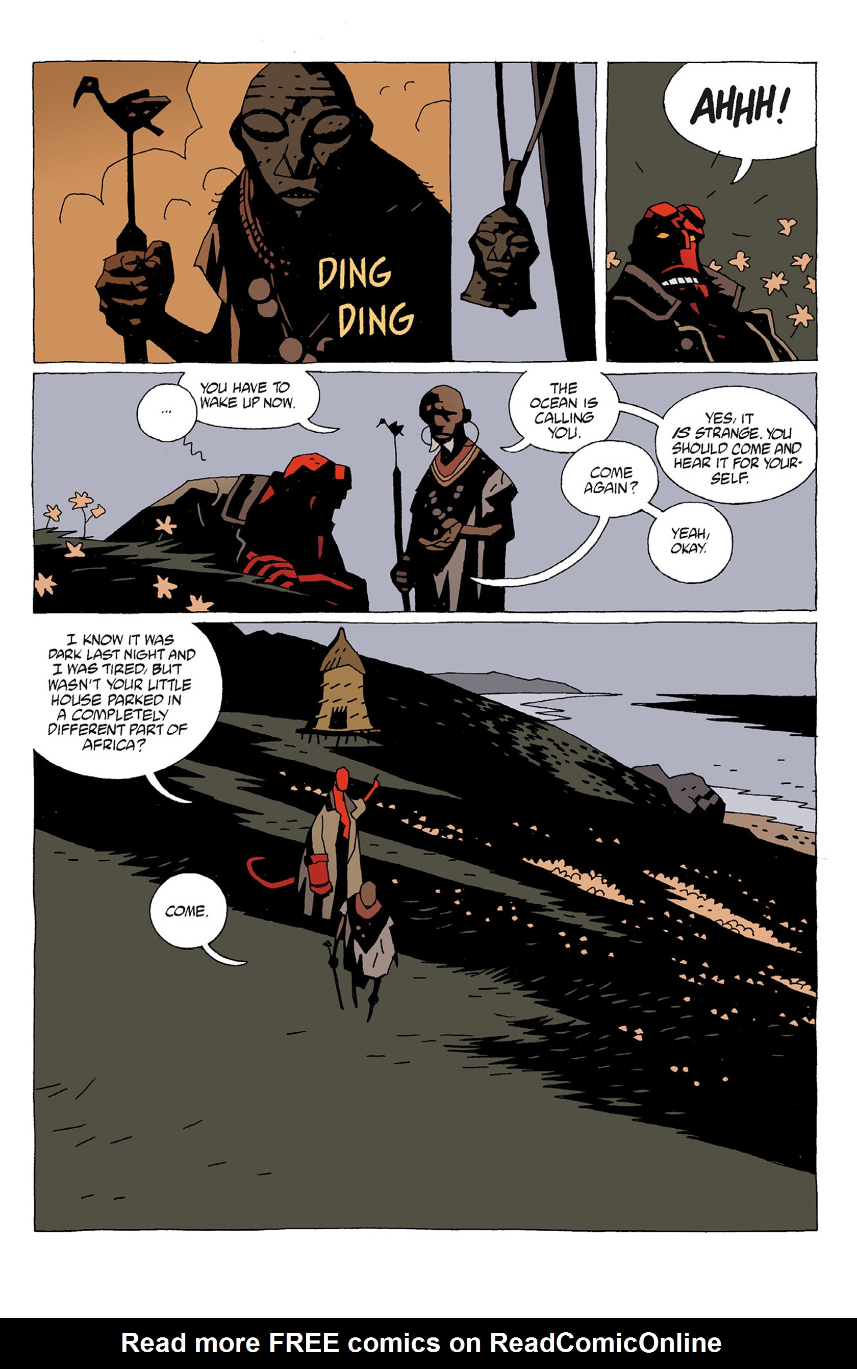 Read online Hellboy: Strange Places comic -  Issue # TPB - 17