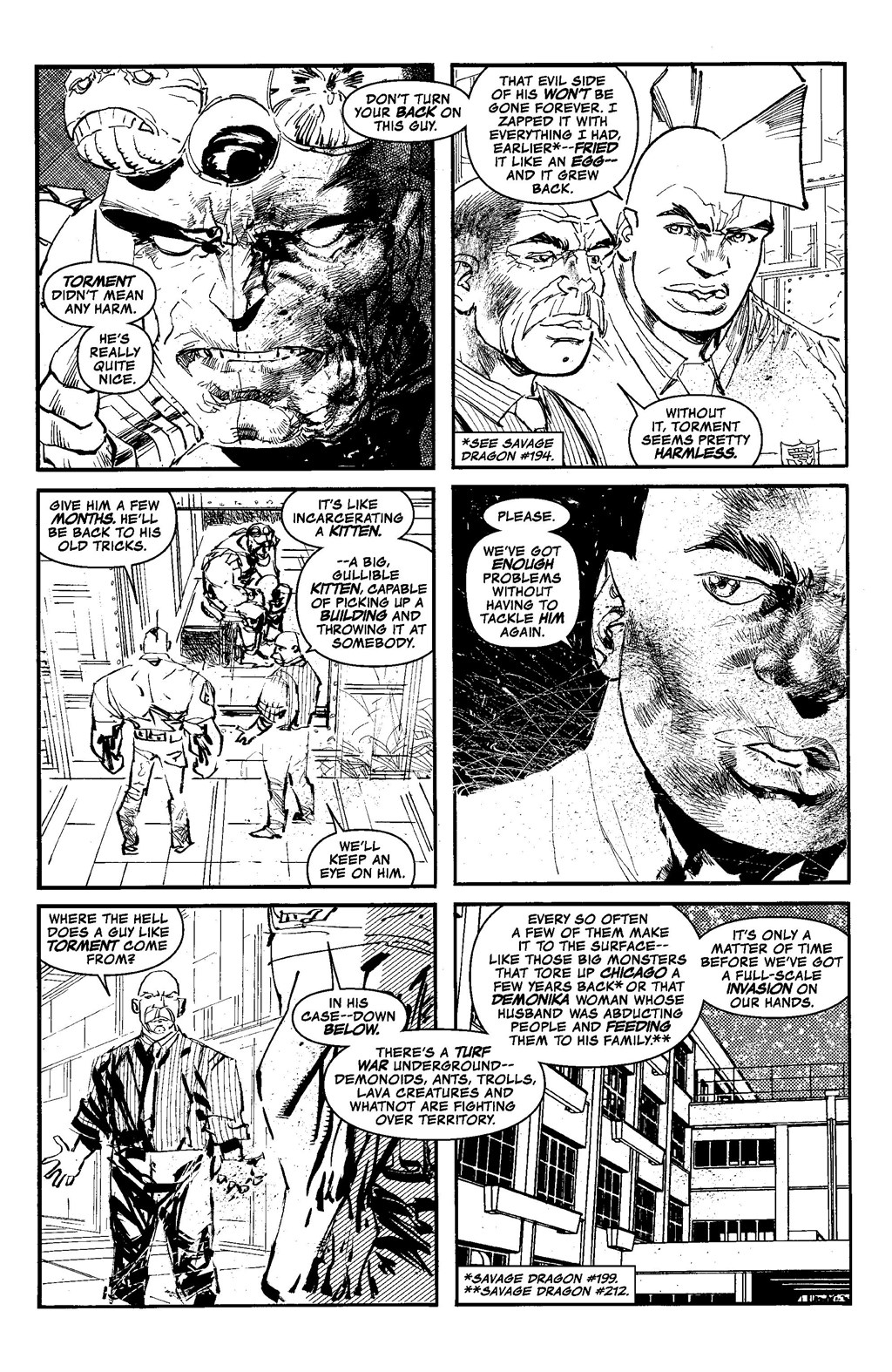 Read online Savage Dragon Archives comic -  Issue # (2007) TPB 9 (Part 5) - 45