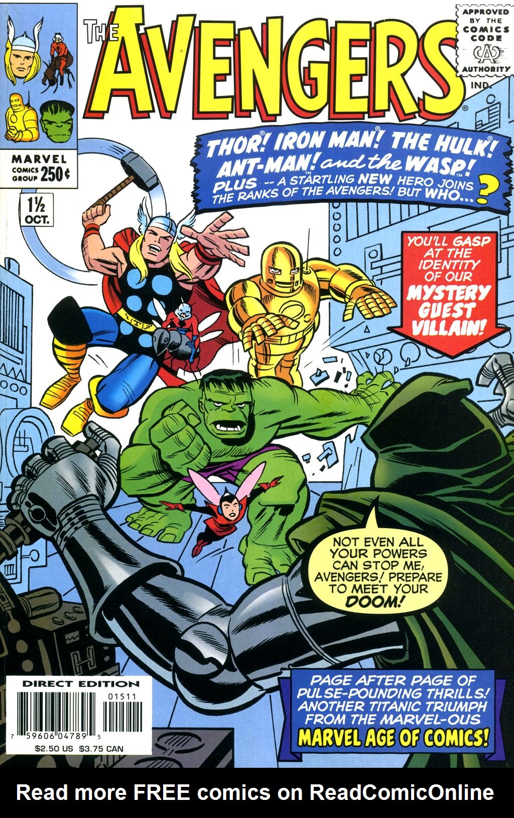 Read online The Avengers (1963) comic -  Issue #1.5 - 1