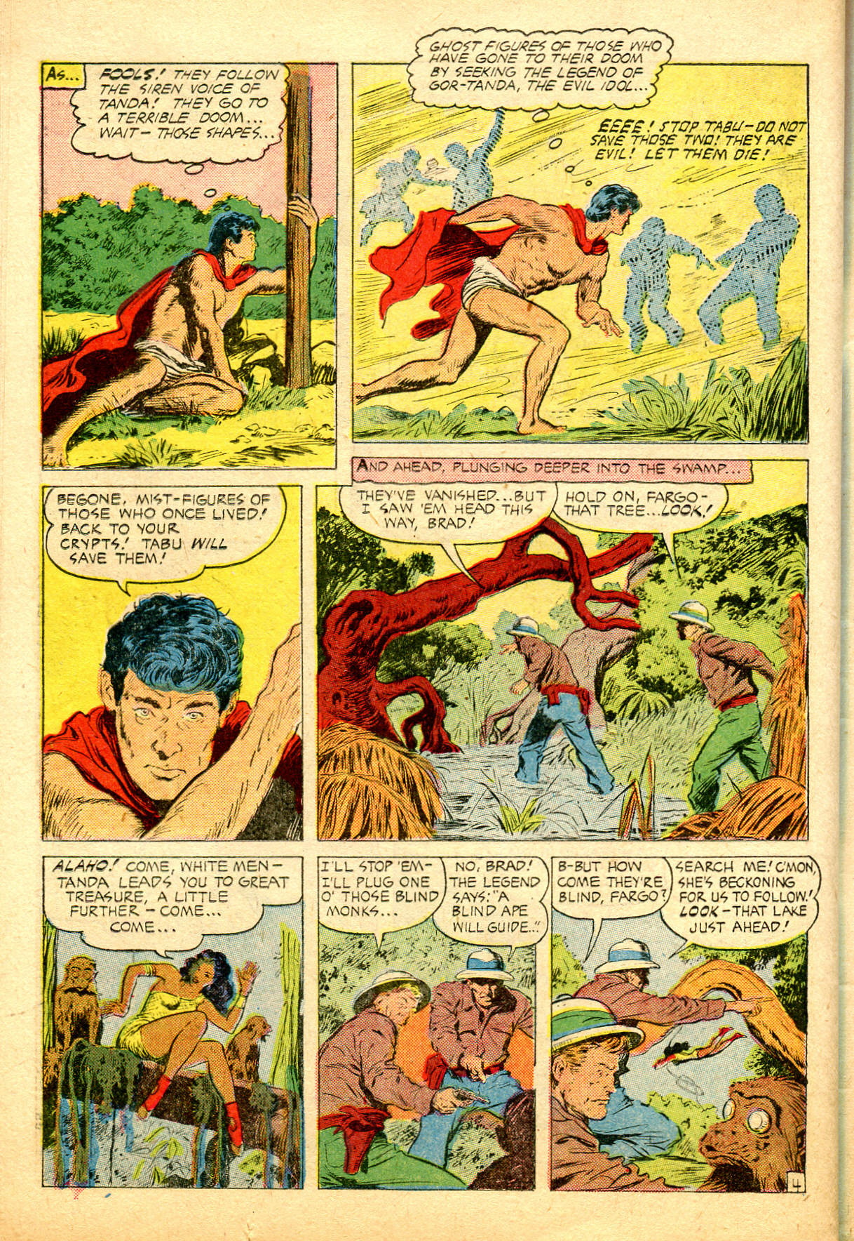 Read online Jungle Comics comic -  Issue #137 - 36