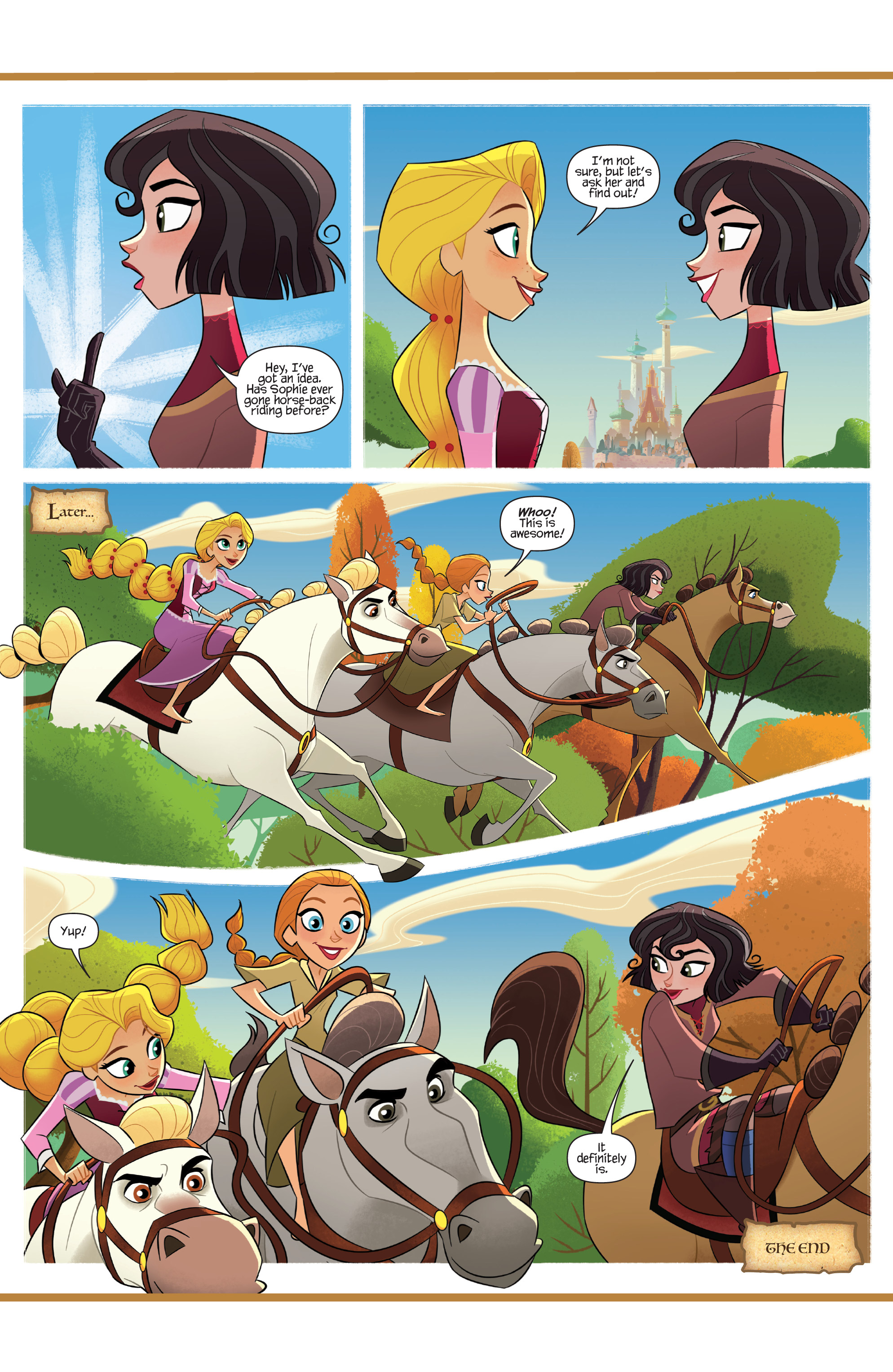 Read online Tangled: The Series: Hair It Is comic -  Issue # Full - 10