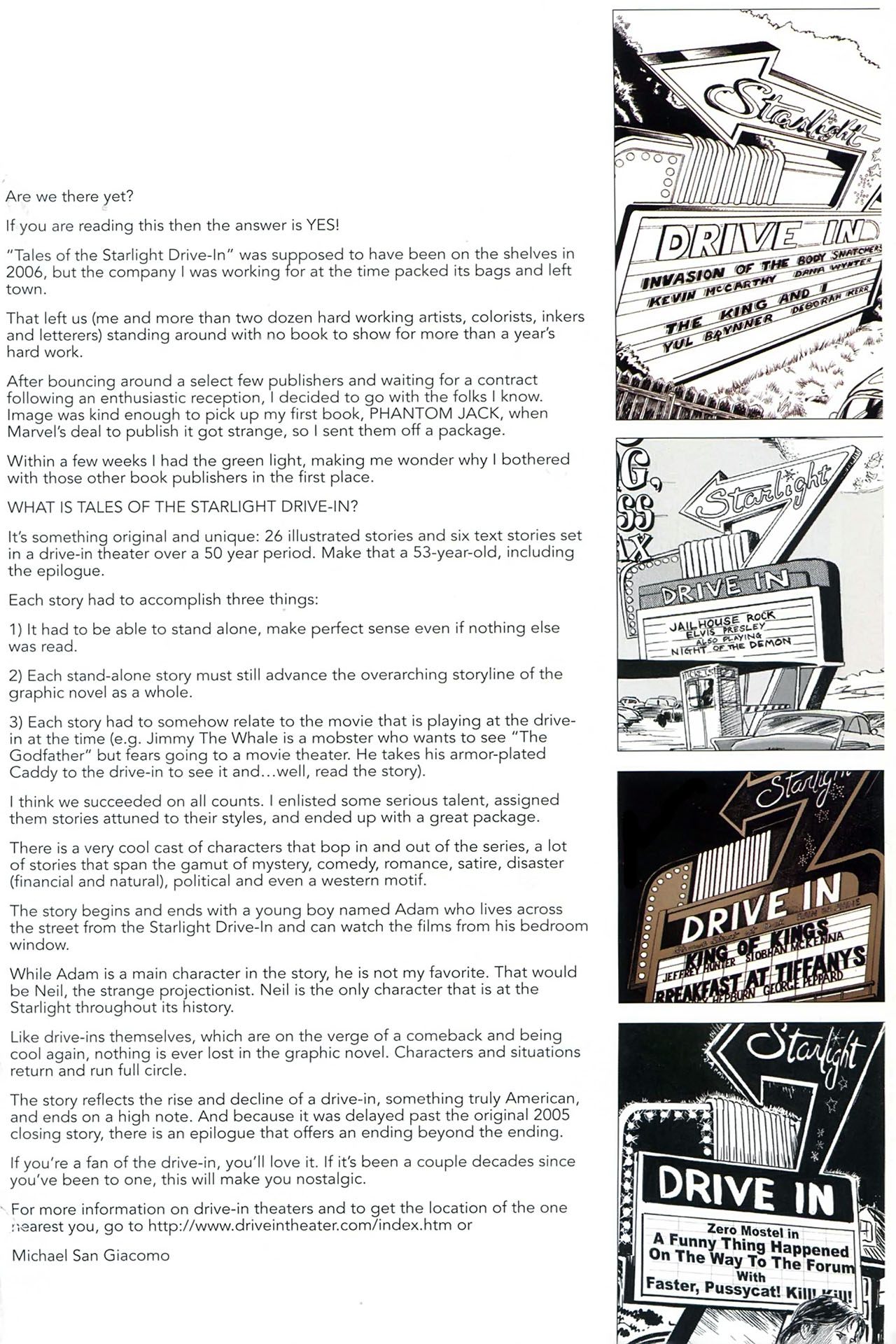 Read online Tales of the Starlight Drive-In comic -  Issue # TPB (Part 1) - 3