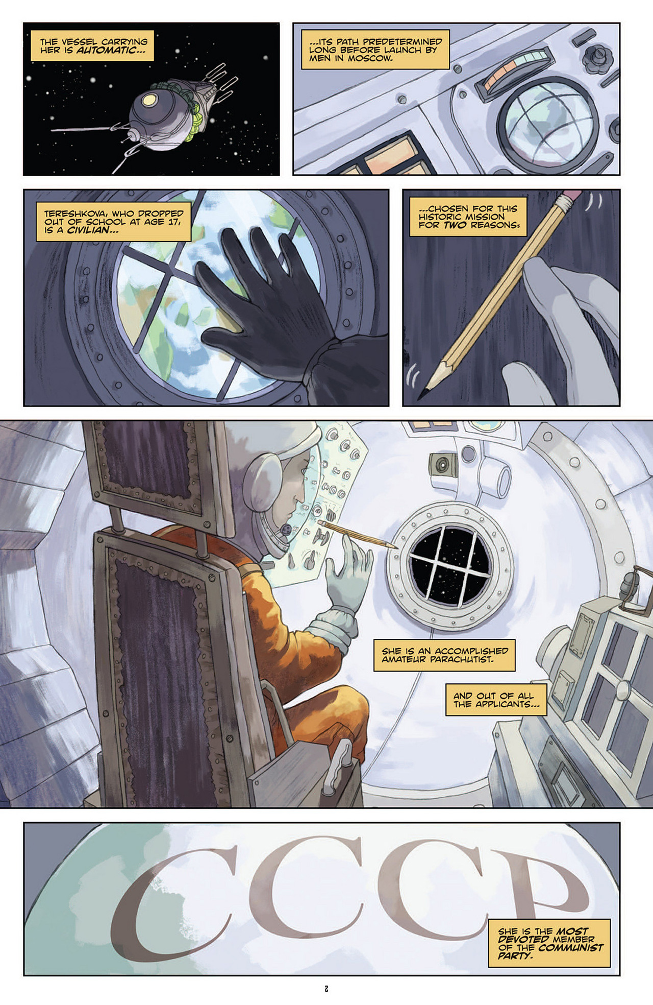 Read online Womanthology: Space comic -  Issue #2 - 5