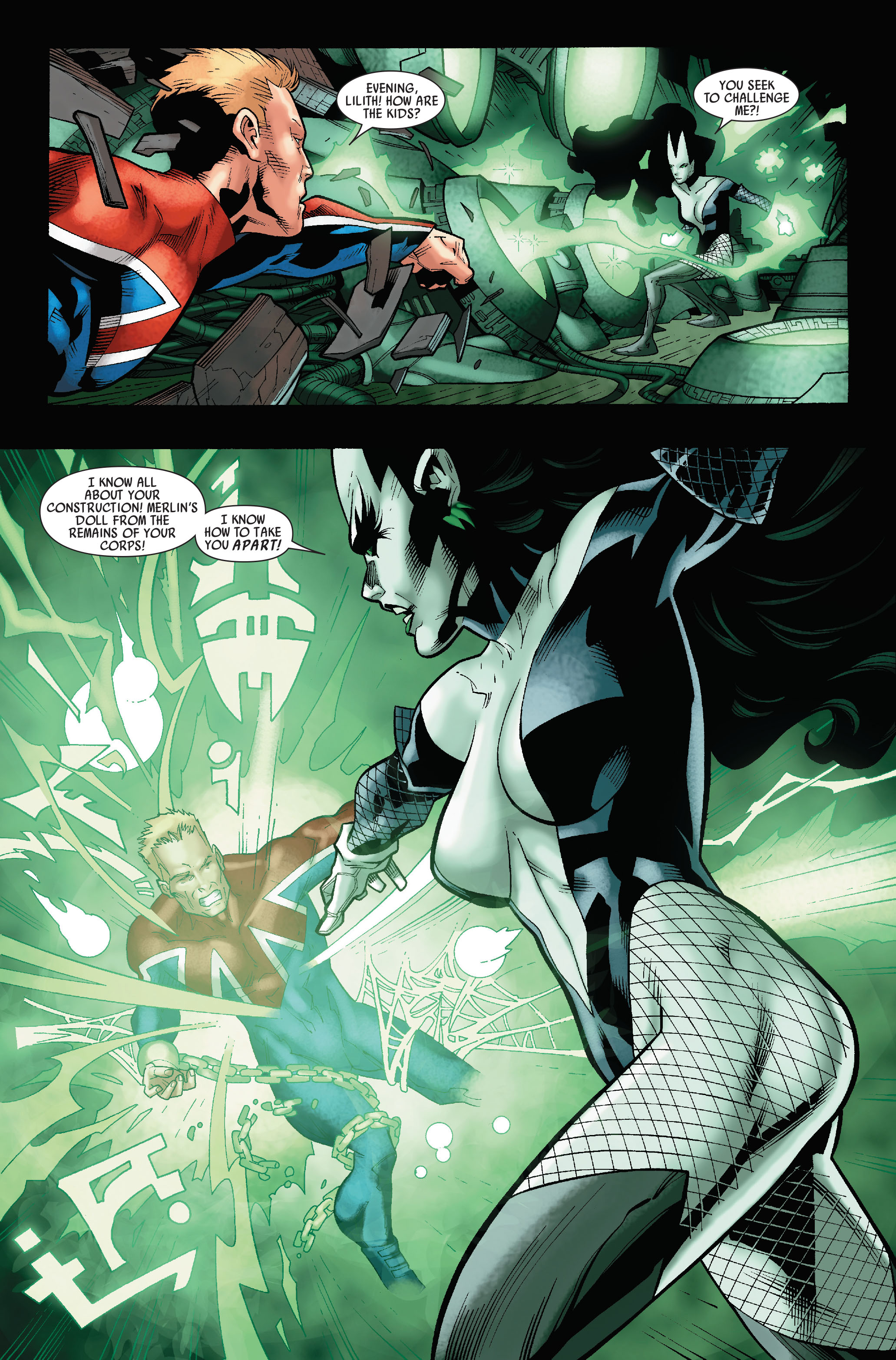 Read online Captain Britain and MI13 comic -  Issue #14 - 14