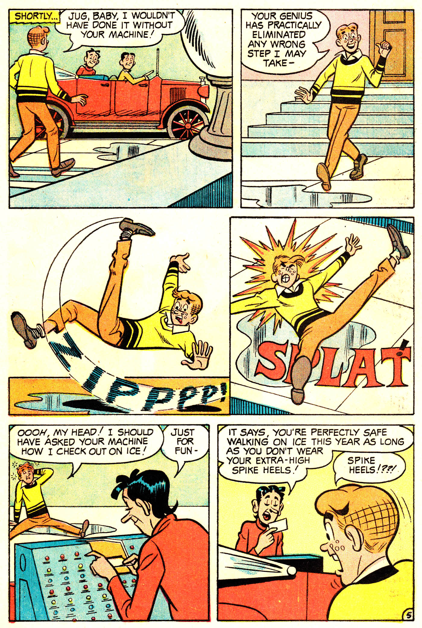 Read online Pep Comics comic -  Issue #214 - 7