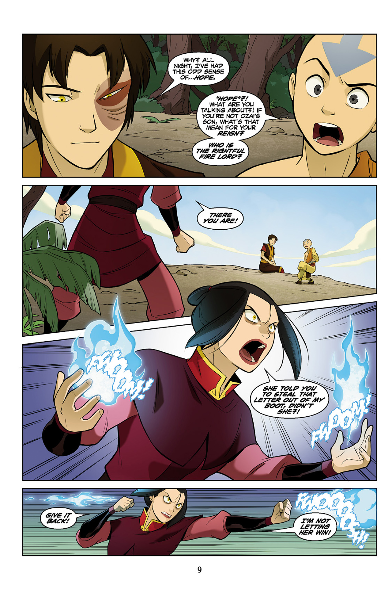 Read online Nickelodeon Avatar: The Last Airbender - The Search comic -  Issue # Part 2 - 10