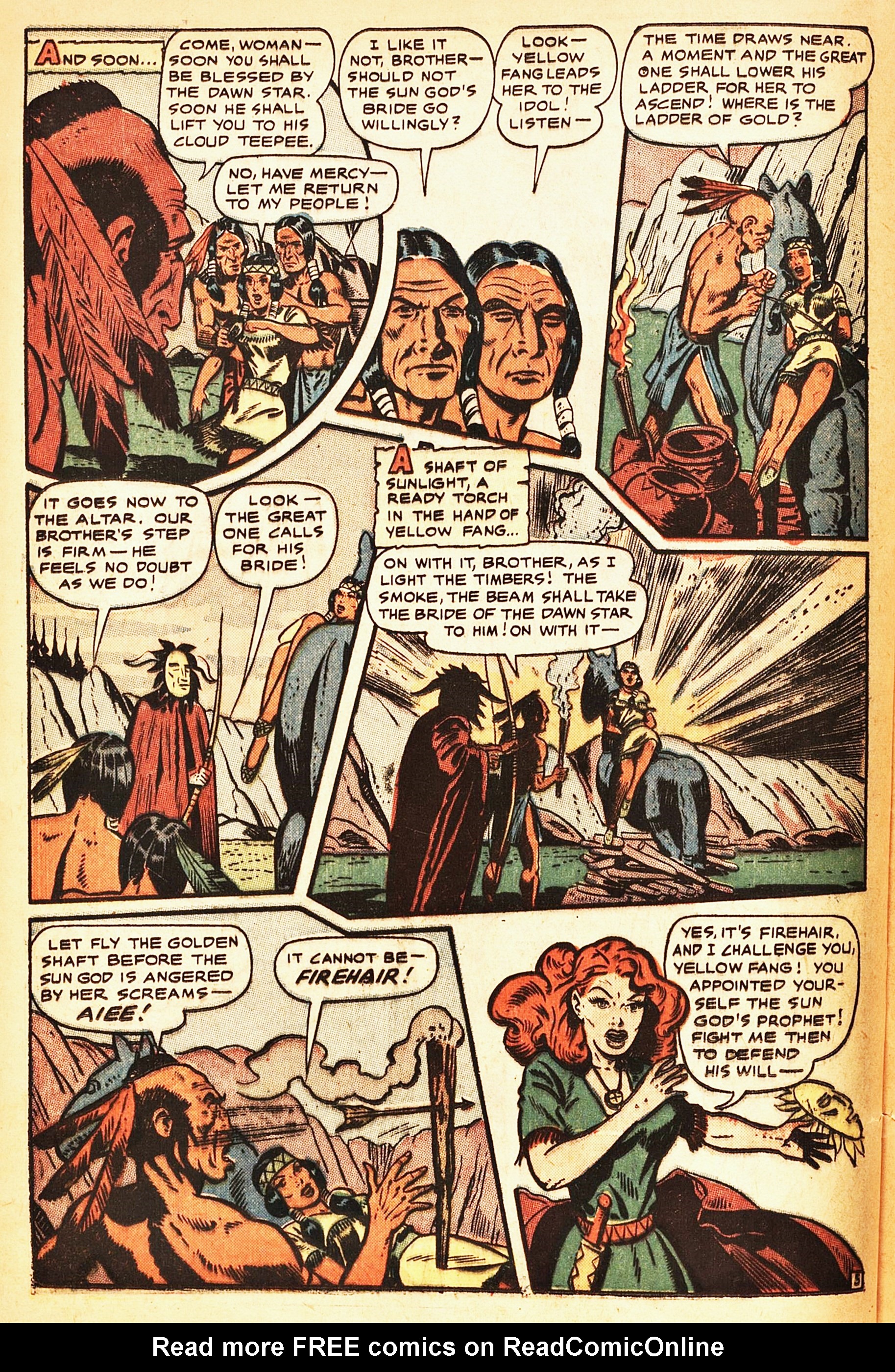 Read online Firehair (1951) comic -  Issue #9 - 24