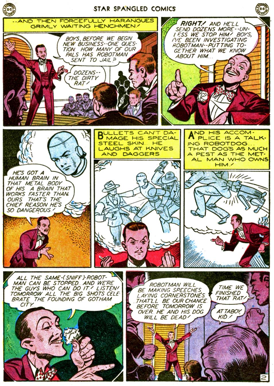 Read online Star Spangled Comics comic -  Issue #56 - 16