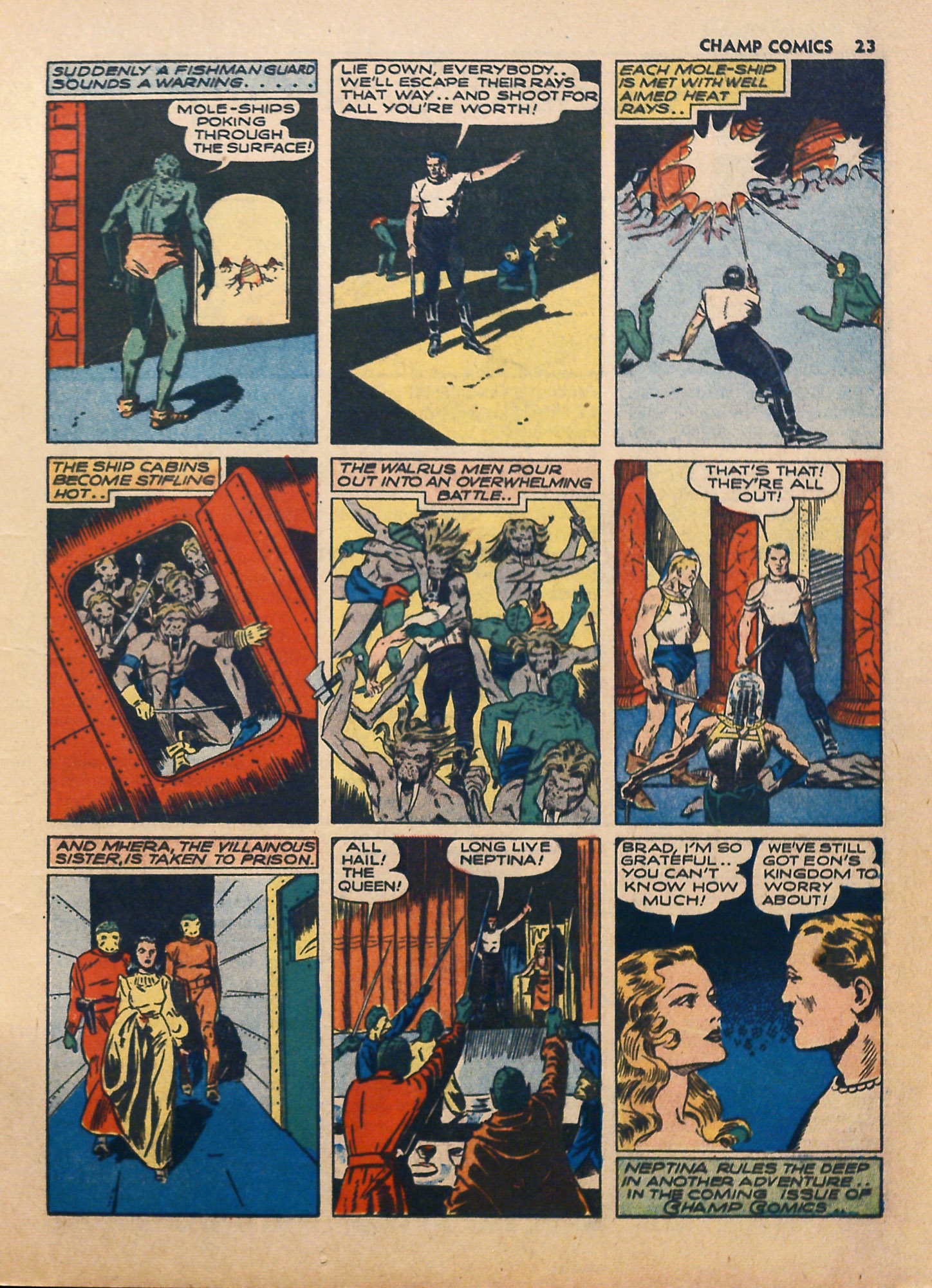 Read online Champ Comics comic -  Issue #14 - 25