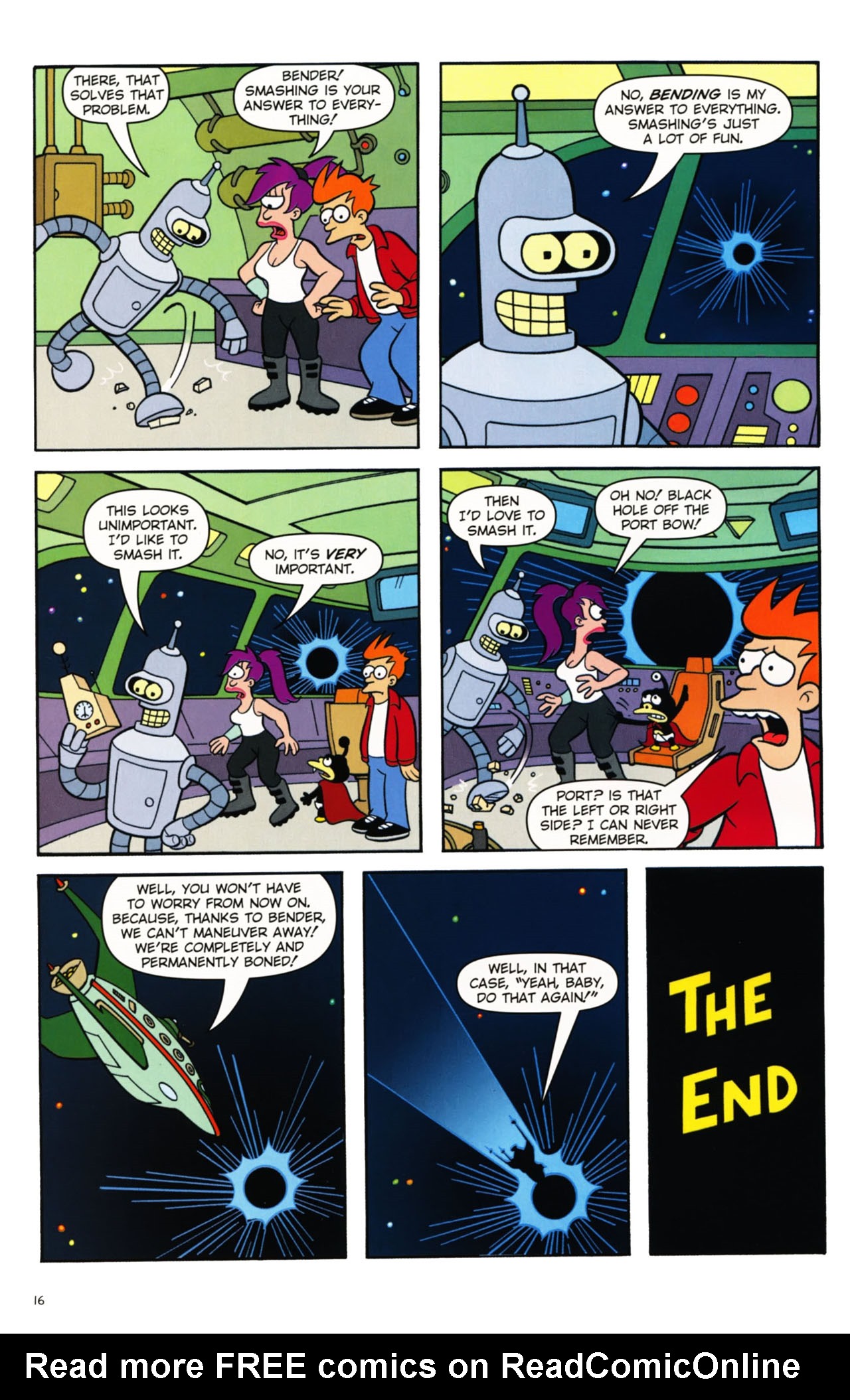 Read online Futurama Comics comic -  Issue #46 - 17